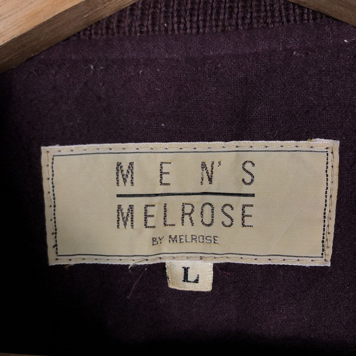 Issey Miyake 🔥90’s Vintage Varisty Jacket Men’s Melrose Leather Big Logo Size US L / EU 52-54 / 3 - 13 Thumbnail