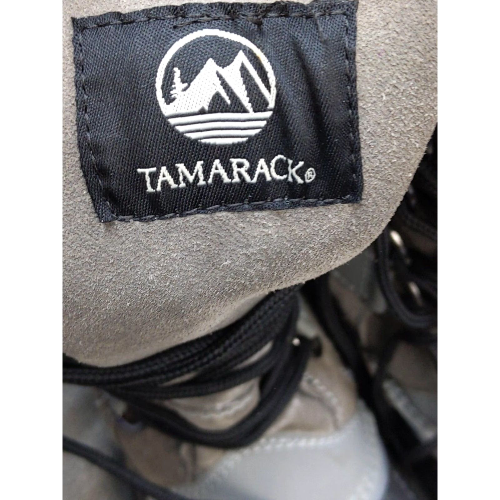 Vintage Tamarack Snow Boot Womens Size 10 Gray Suede Faux Fur Lace Up Mid Calf Winter Outdoor Size US 10 / IT 40 - 6 Thumbnail