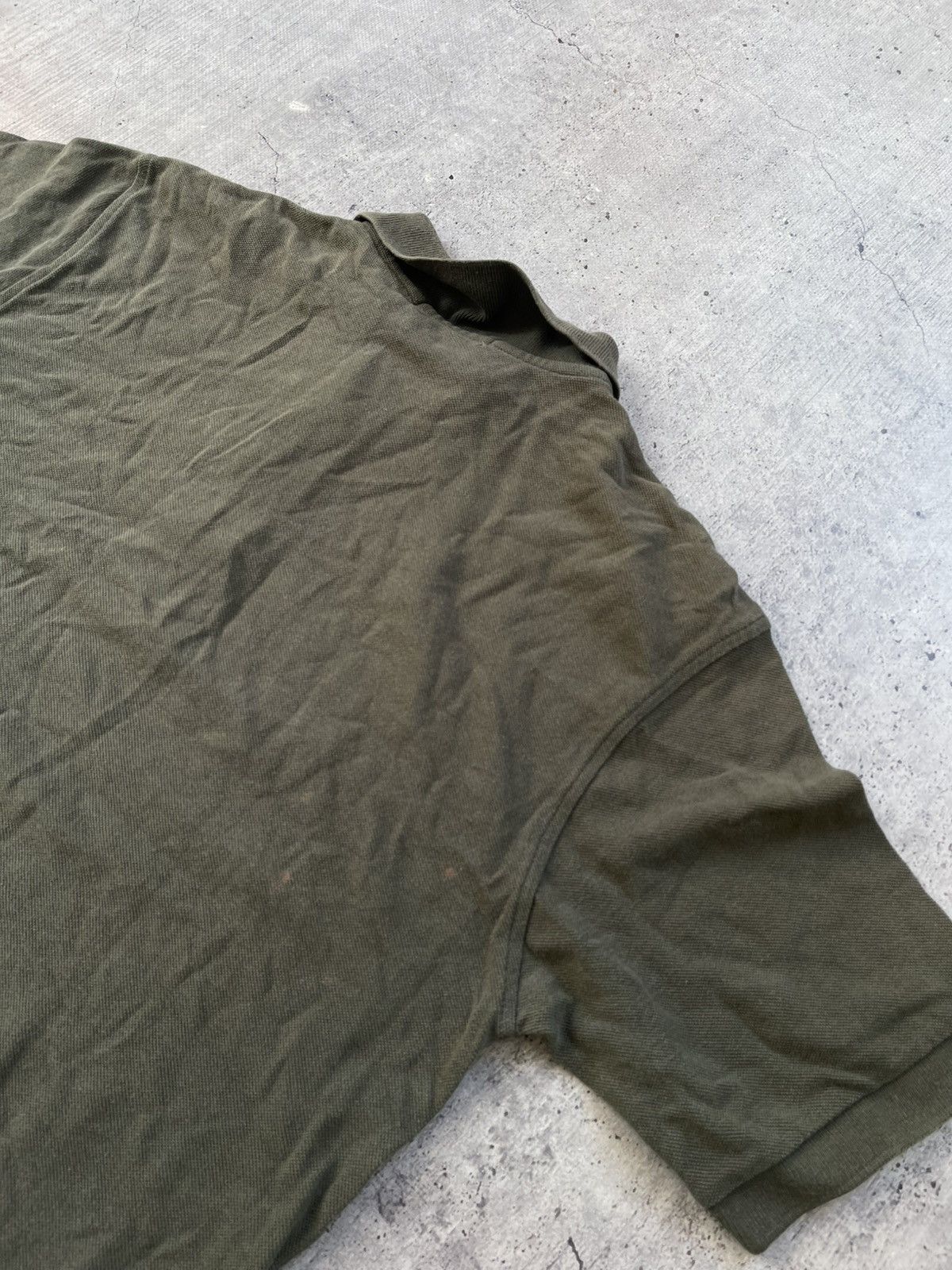 Vintage Vintage Yves Saint Laurent YSL Polo T-Shirt Sun Faded Size US L / EU 52-54 / 3 - 7 Thumbnail