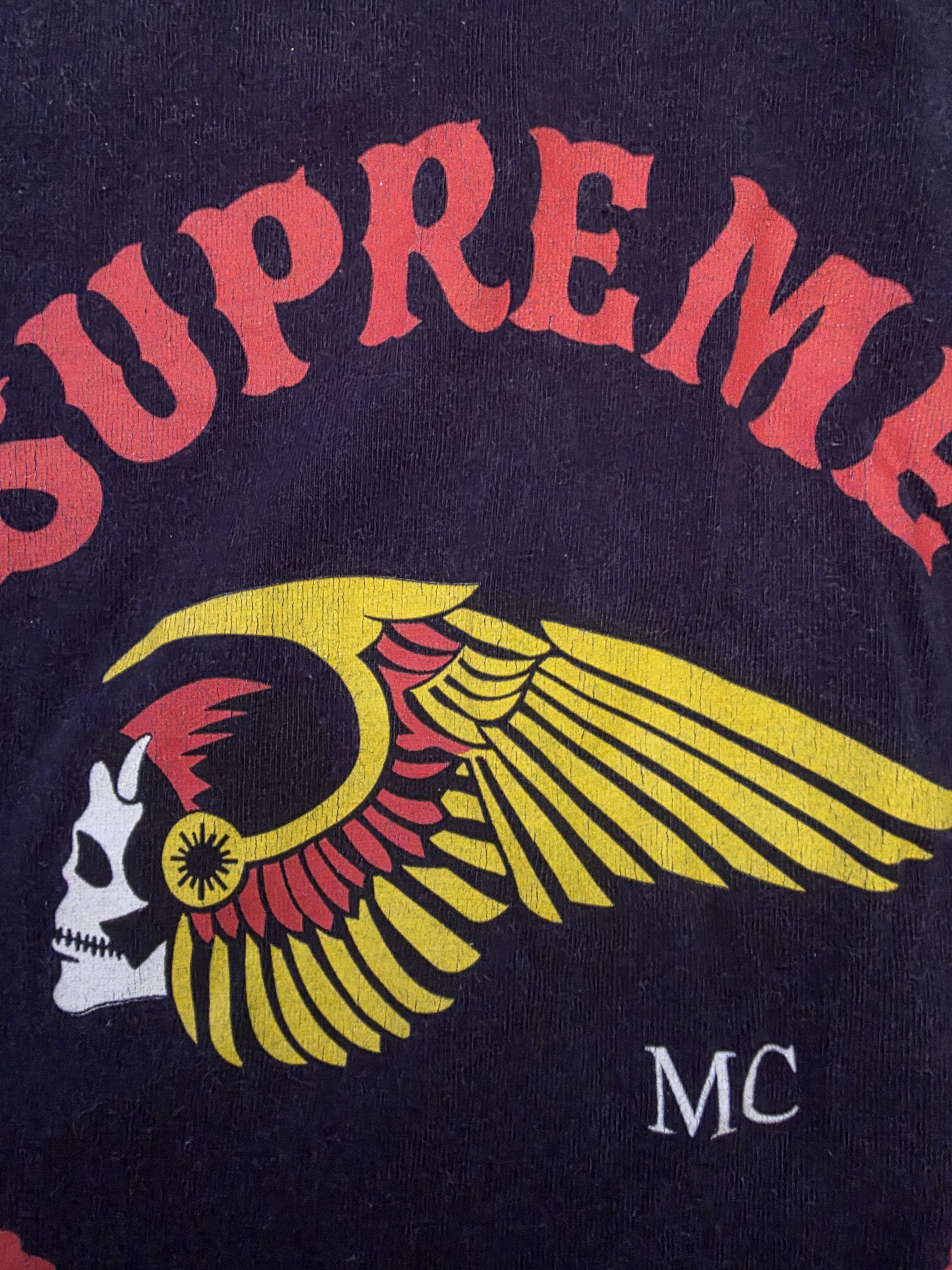 Supreme Supreme Hells Angels tee Size US XL / EU 56 / 4 - 3 Thumbnail