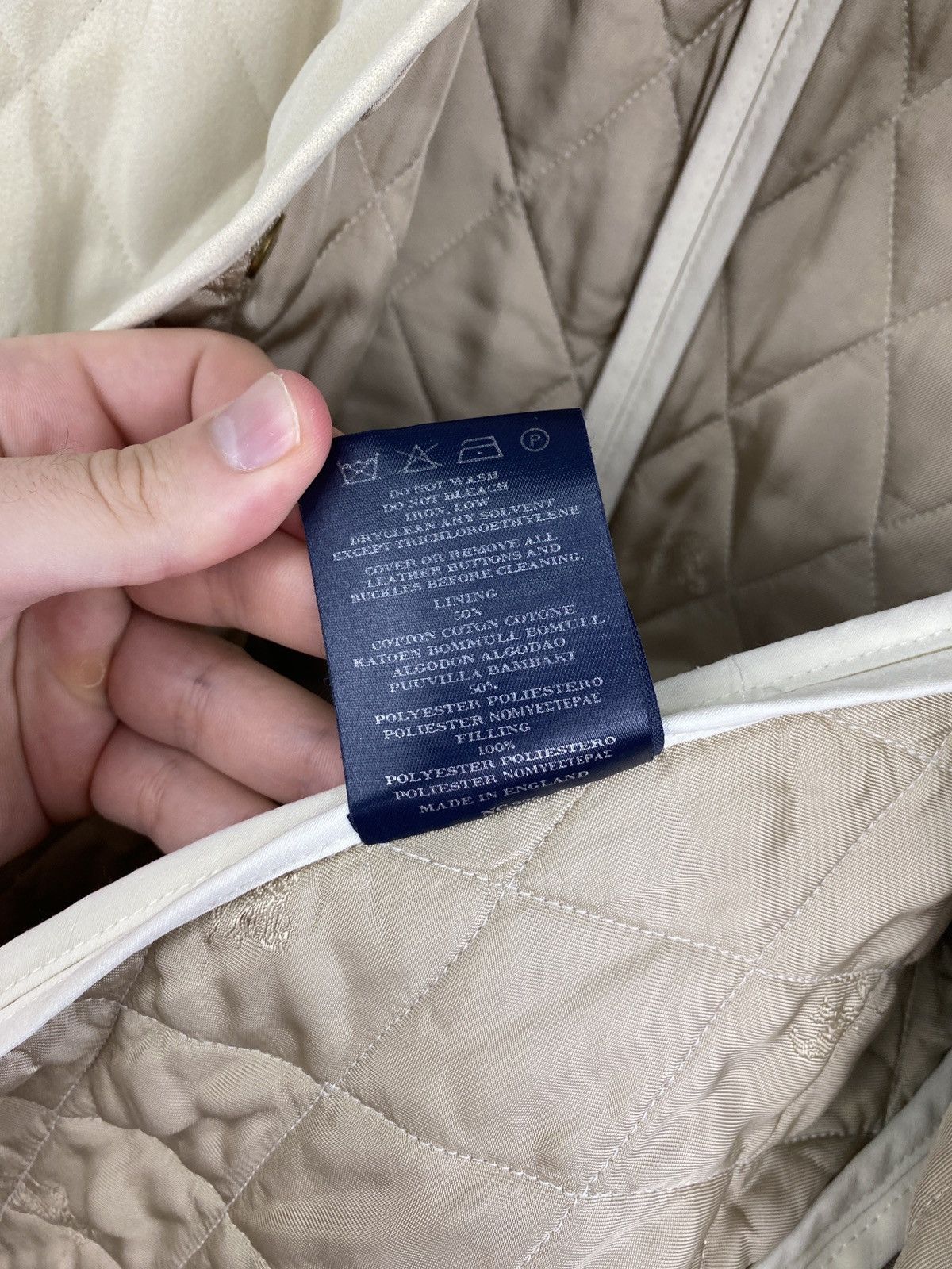 Burberry 🇬🇧 Vintage 90s Burberry London Brit Jacket Rare Retro Hype Size M / US 6-8 / IT 42-44 - 9 Thumbnail