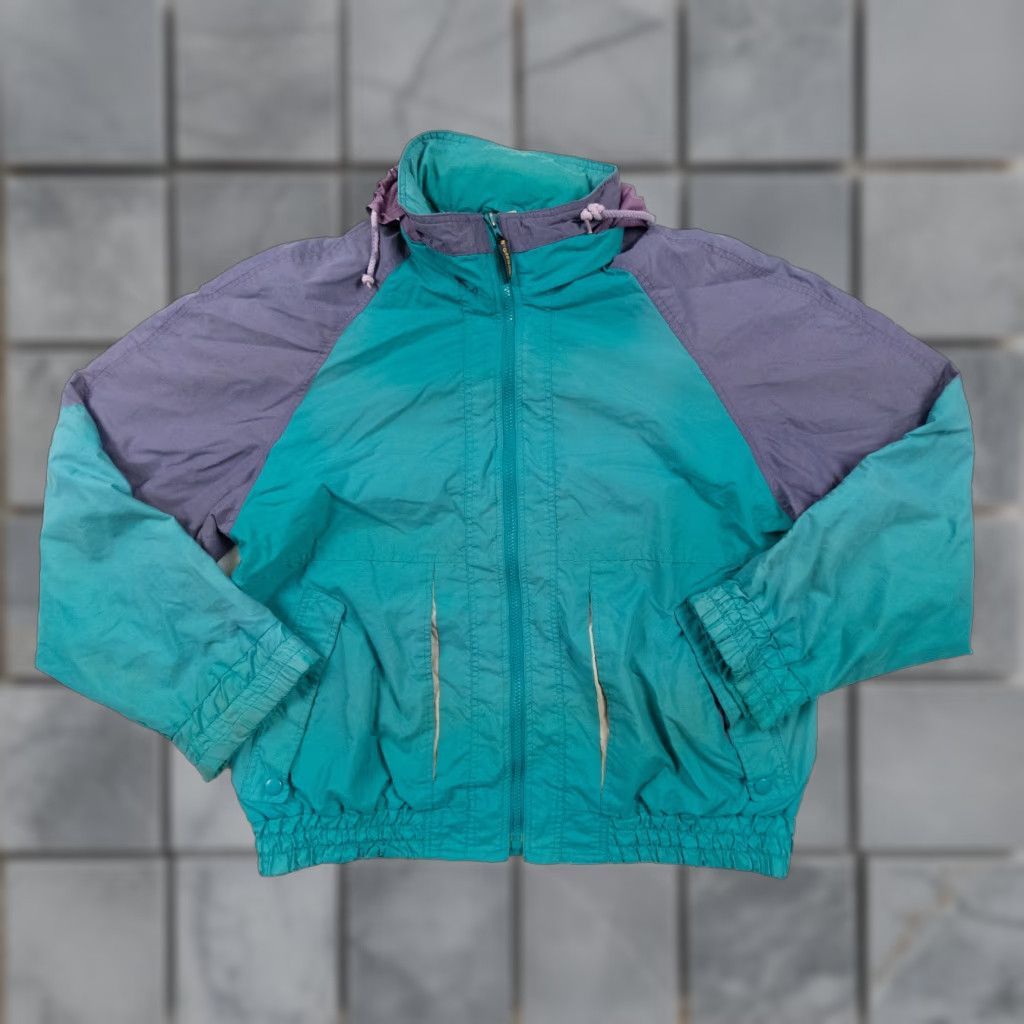 McGregor VINTAGE McGregor Jacket Adult Medium Green Full Zip Anti Breeze II Outerwear VTG - Windbreaker - Men's Jacket - Size M - Green - 90s/90s Style Size US M / EU 48-50 / 2 - 1 Thumbnail