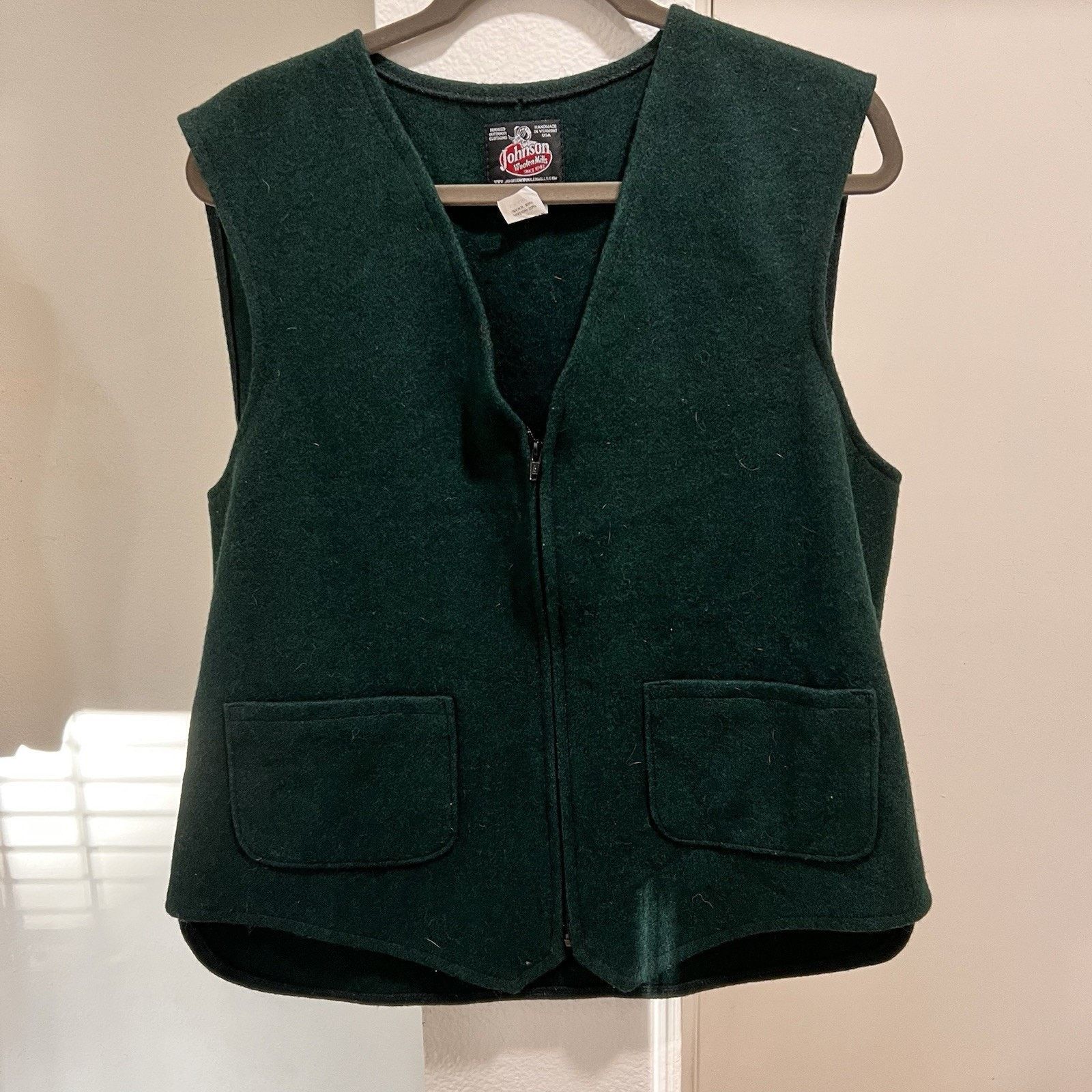 Johnson Woolen Mills Vintage Johnson Woolen Mills Utility Vest XL Wool Outdoor Size US S / EU 44-46 / 1 - 1 Thumbnail