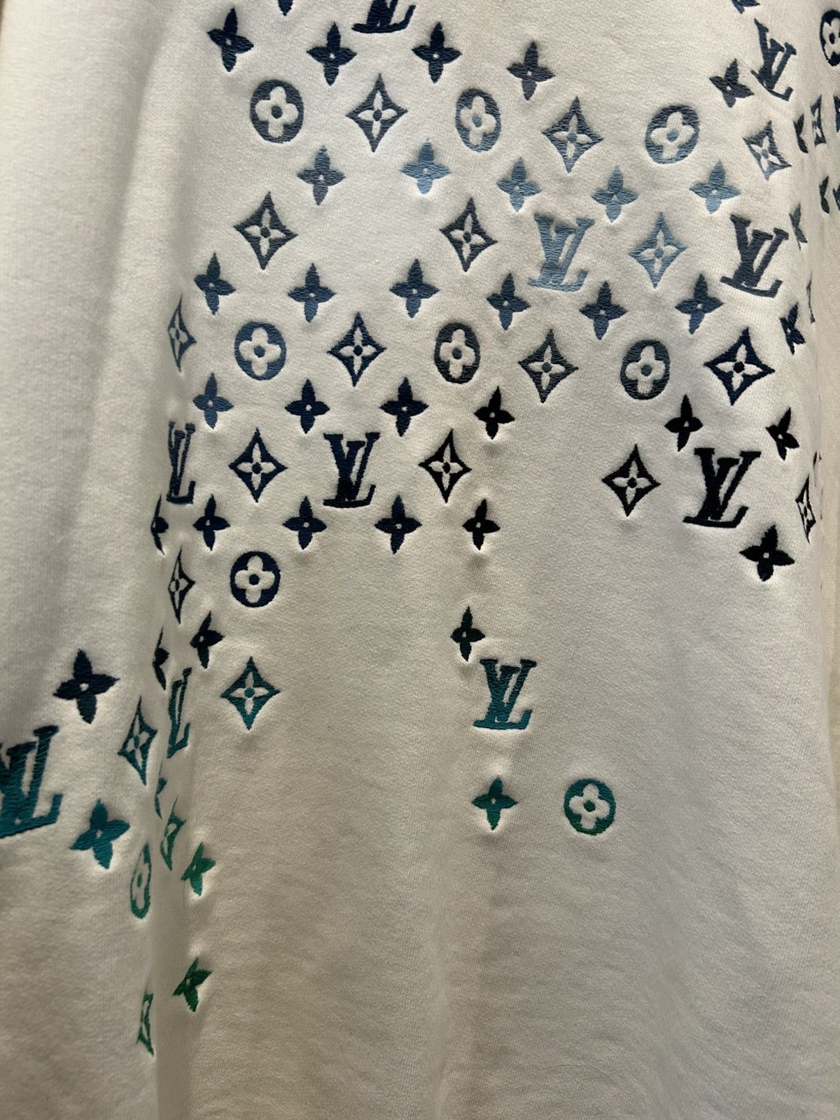 Louis Vuitton RARE LV MONOGRAM EMBROIDERED SWEATER SIZE M Size US M / EU 48-50 / 2 - 2 Thumbnail