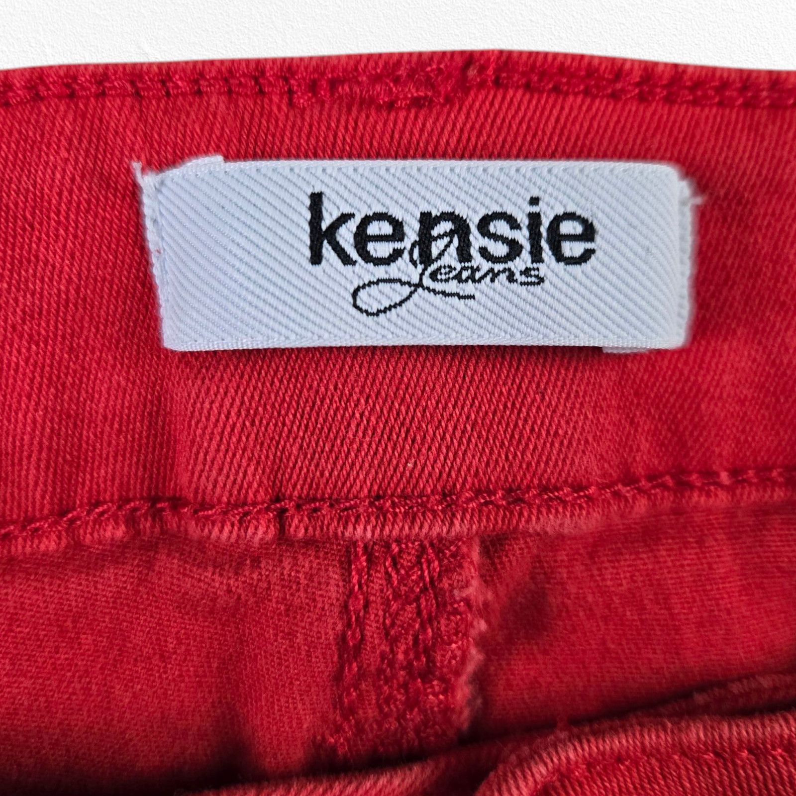 Other Bright Red Ankle Skinny Jeans Size 4 Size 27" / US 4 / IT 40 - 4 Thumbnail