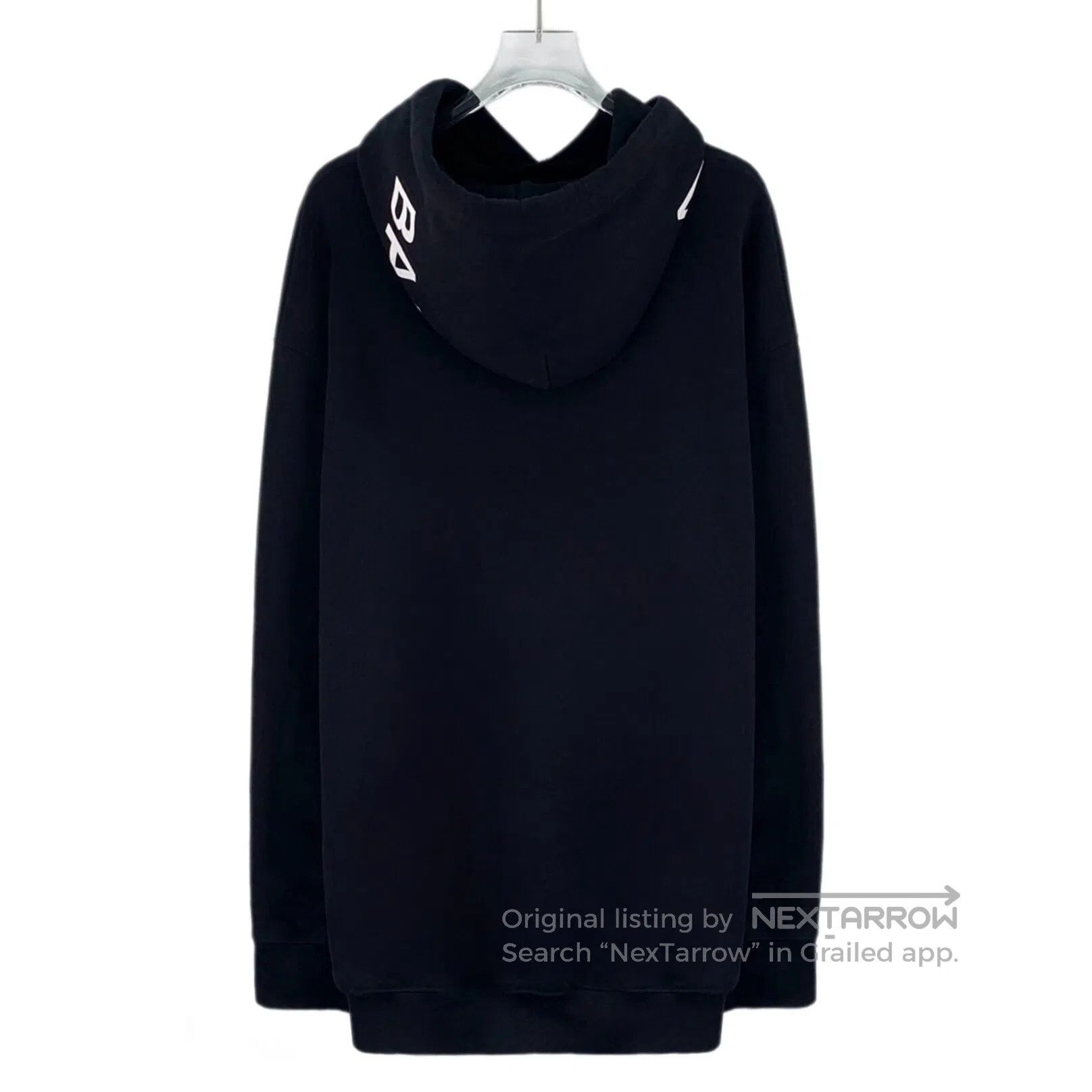 Giorgio Armani Giorgio Armani Black cotton hooded long sleeve sweatshirt Size US S / EU 44-46 / 1 - 2 Thumbnail
