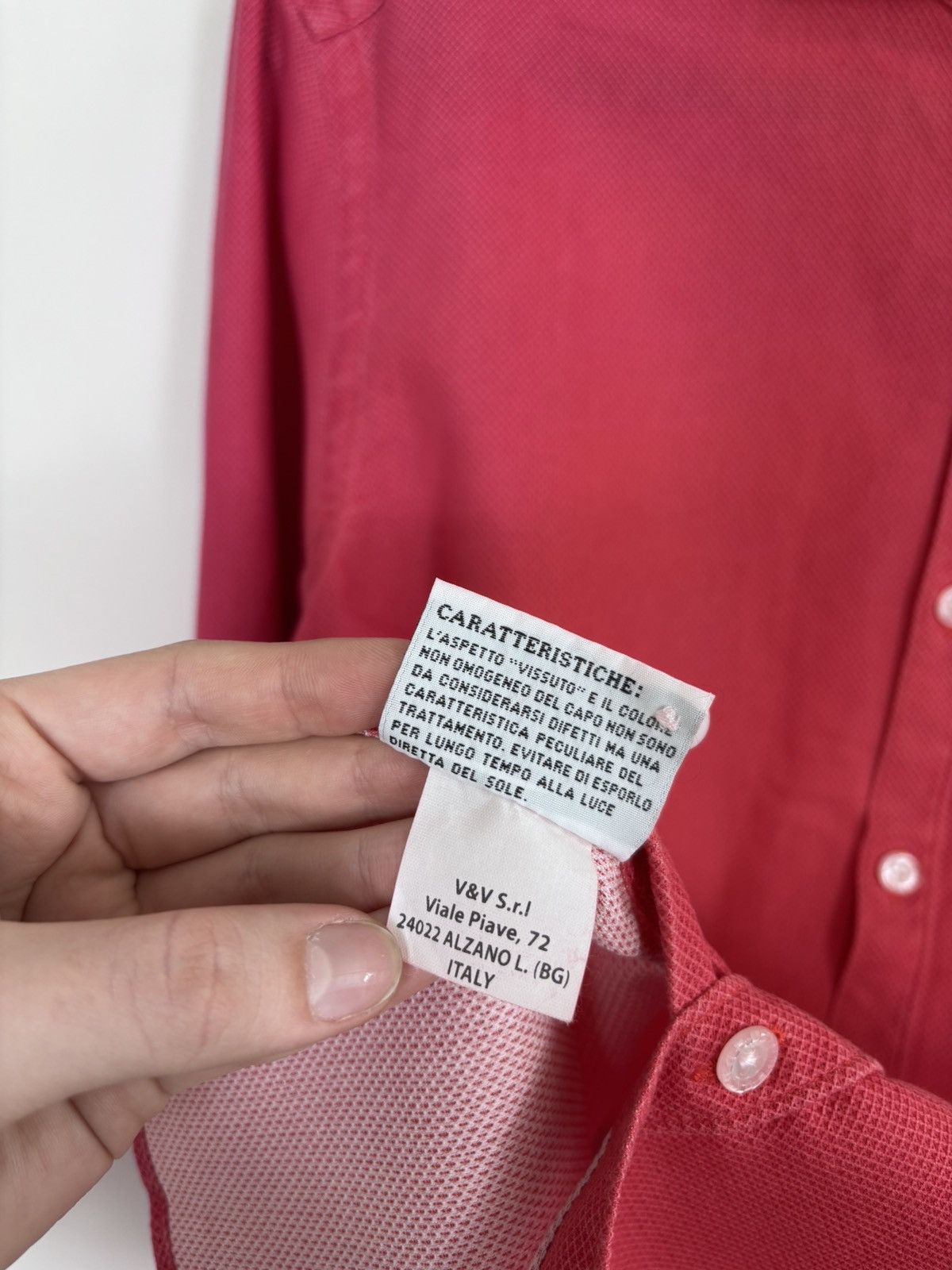 Other Sonrisa Men’s Washed Collection Red Long Sleeve Shirt Size US L / EU 52-54 / 3 - 9 Thumbnail