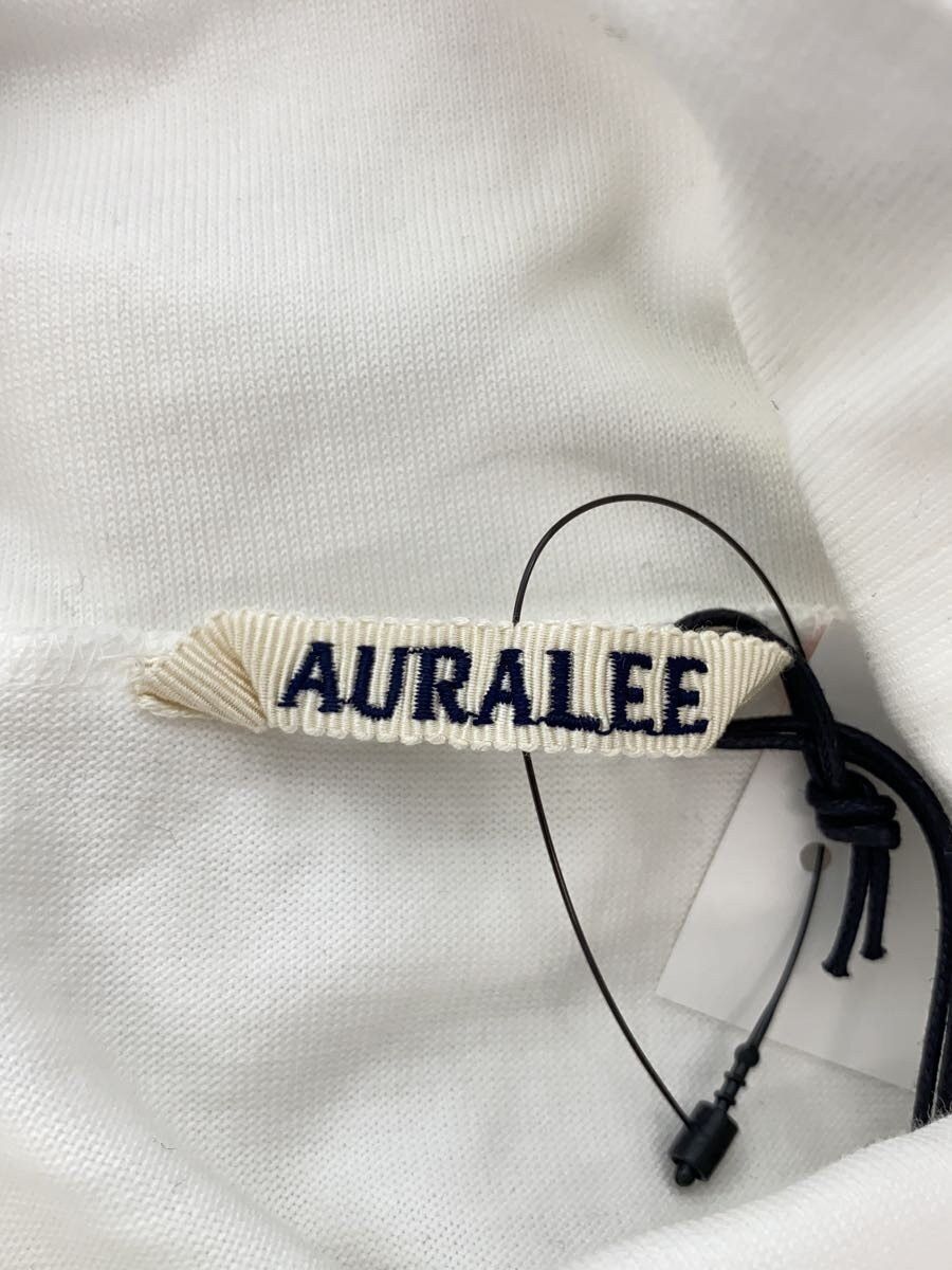 Auralee White Cotton Long-sleeved T-shirt Size US XL / EU 56 / 4 - 5 Thumbnail
