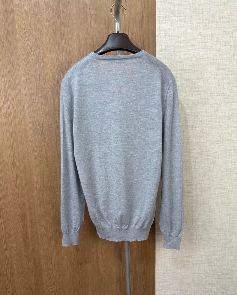 Loro Piana LORO PIANA V-neck cashmere knit sweater Size US M / EU 48-50 / 2 - 6 Thumbnail