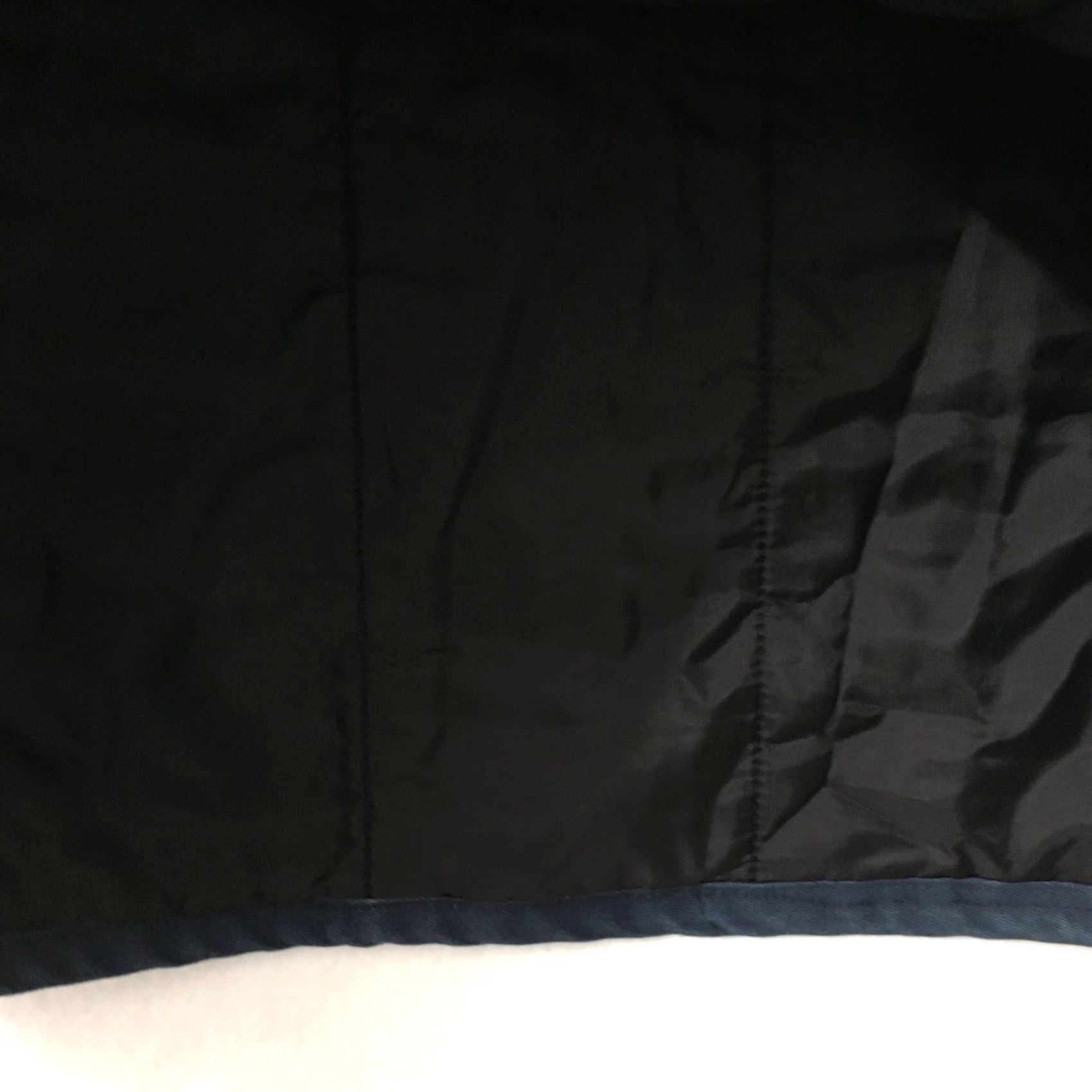 Lee VINTAGE BLUE Vest men’s Large full zip Quilted PATCH JUAN USA 90s Mens Size US XXL / EU 58 / 5 - 7 Thumbnail