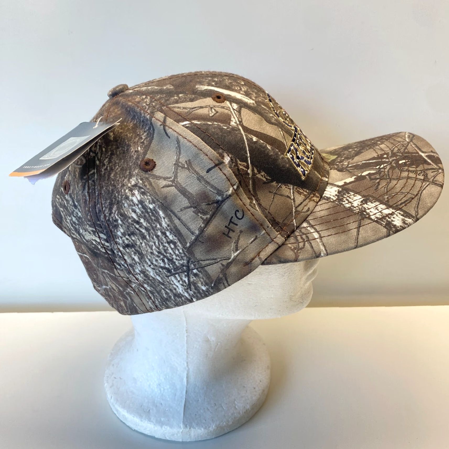 Vintage Red Head True Timber Camo Snapback Hat American Flag Embroidered Logo NEW Unisex Adults One Size Size ONE SIZE - 3 Thumbnail