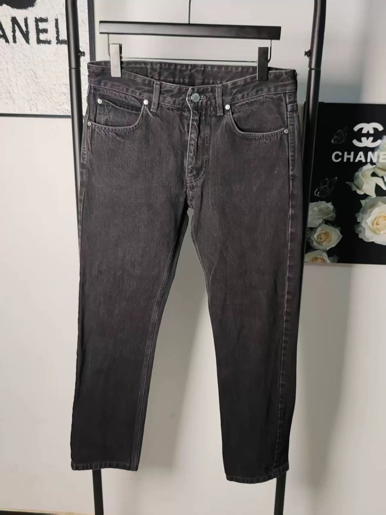 LVC Louis Vuitton Vintage Logo Embroidered Pants Size US 31 - 1 Thumbnail