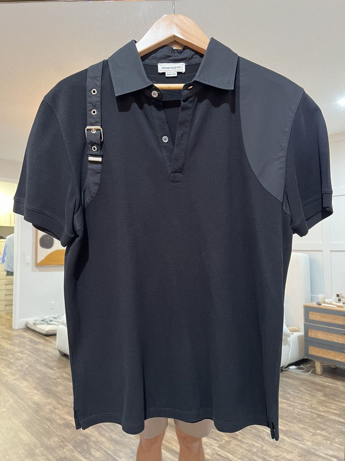 image of Alexander Mcqueen - Harness In Black -!, Men's (Size Medium)
