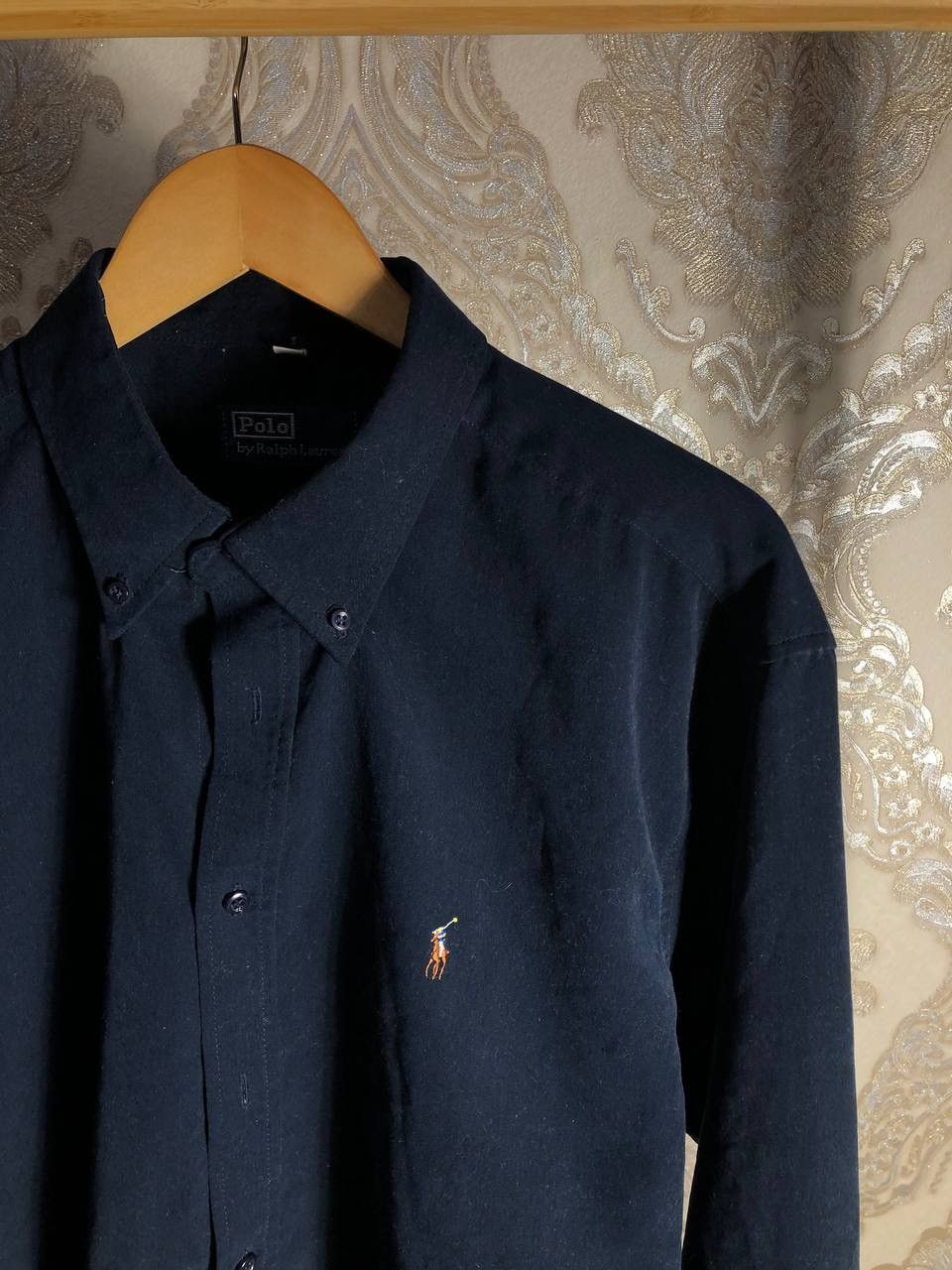 Polo Ralph Lauren × Vintage VERY RARE POLO RALPH LAUREN VELOURS DESIGNER SHIRT Y2K 90s Size US XL / EU 56 / 4 - 3 Thumbnail