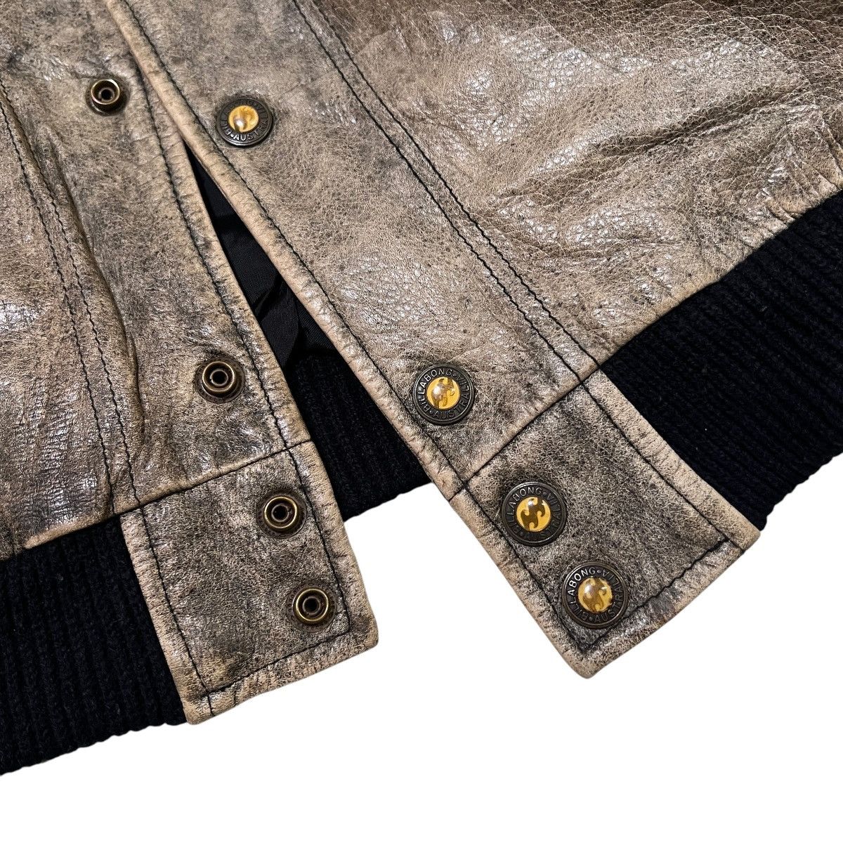 Billabong 🔥 80s 90s Vintage Billabong Leather Bomber Jacket Size US L / EU 52-54 / 3 - 10 Thumbnail