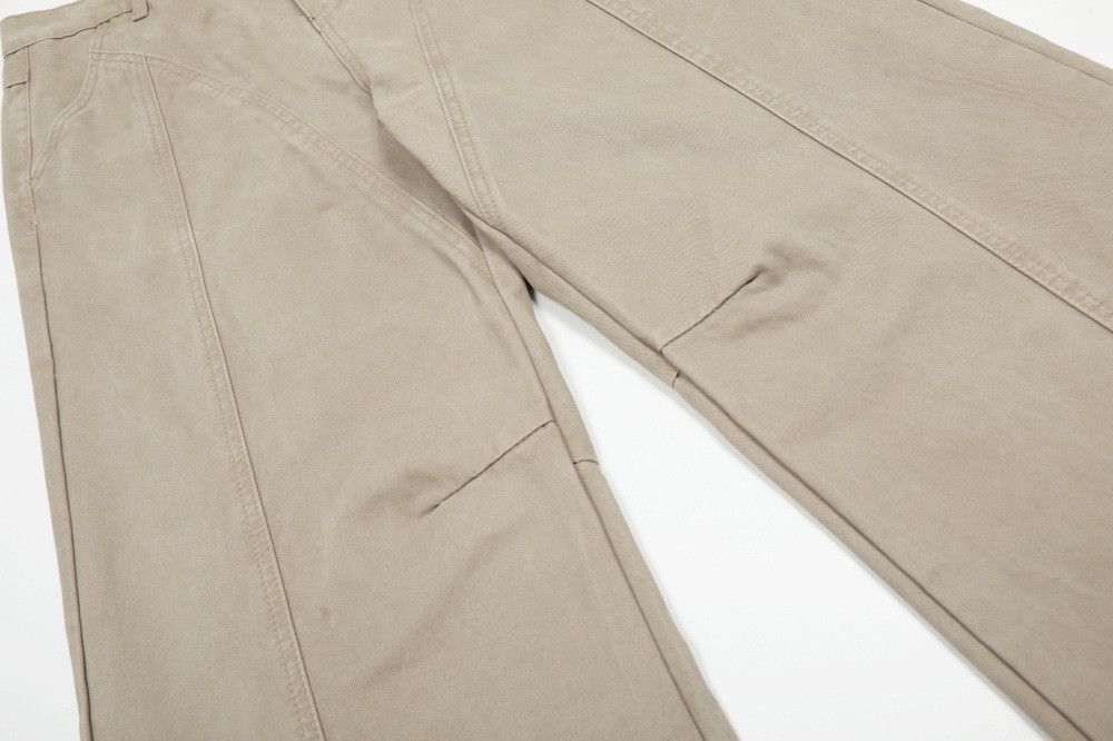 Japanese Brand × Jean Trendy street men's straight casual wide-leg cargo jeans Size US 32 / EU 48 - 4 Thumbnail