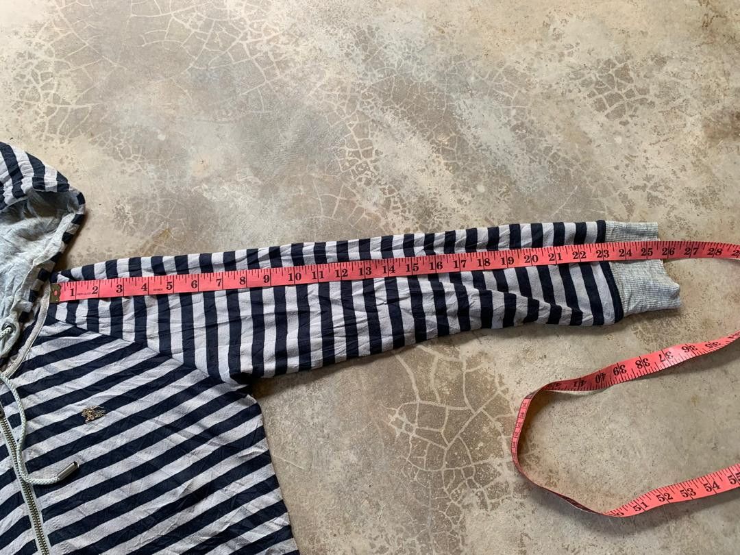 Burberry Burberry Striped Reversible Hoodie Size XS / US 0-2 / IT 36-38 - 17 Thumbnail