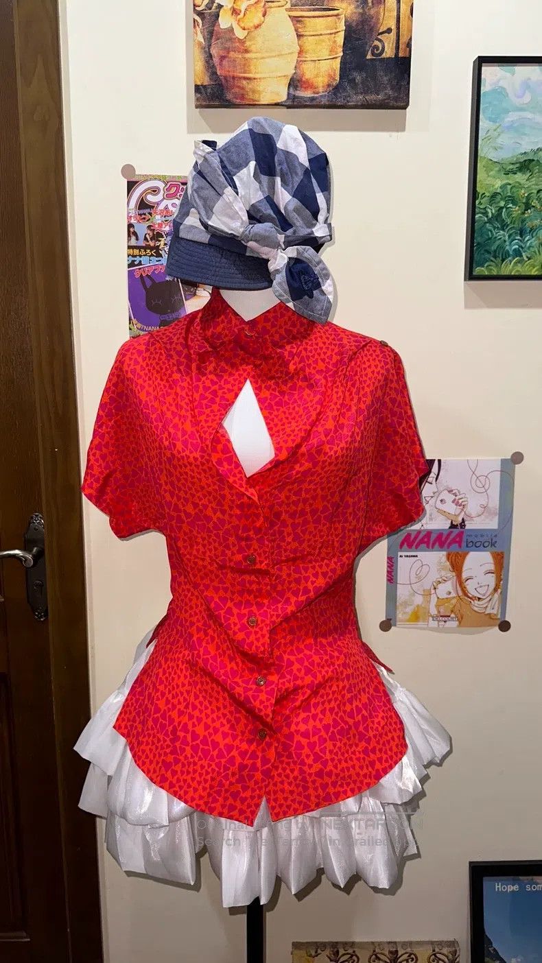 Vivienne Westwood Vivienne Westwood Chest Open Plane Sleeve Short Sleeve Shi Size XS / US 0-2 / IT 36-38 - 1 Thumbnail