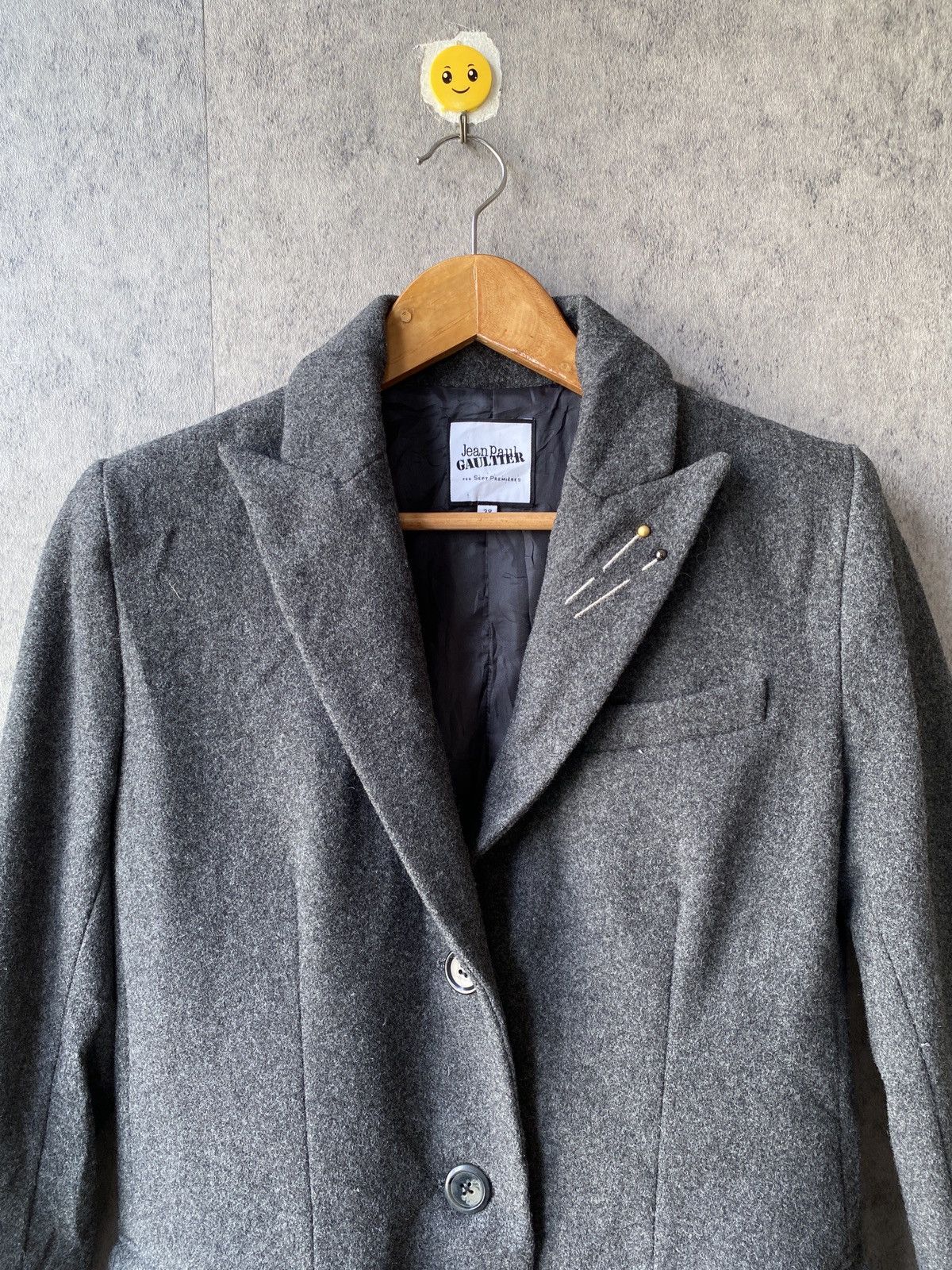 Jean Paul Gaultier Jean Paul Gaultier Wool Long Coat Size M / US 6-8 / IT 42-44 - 4 Thumbnail