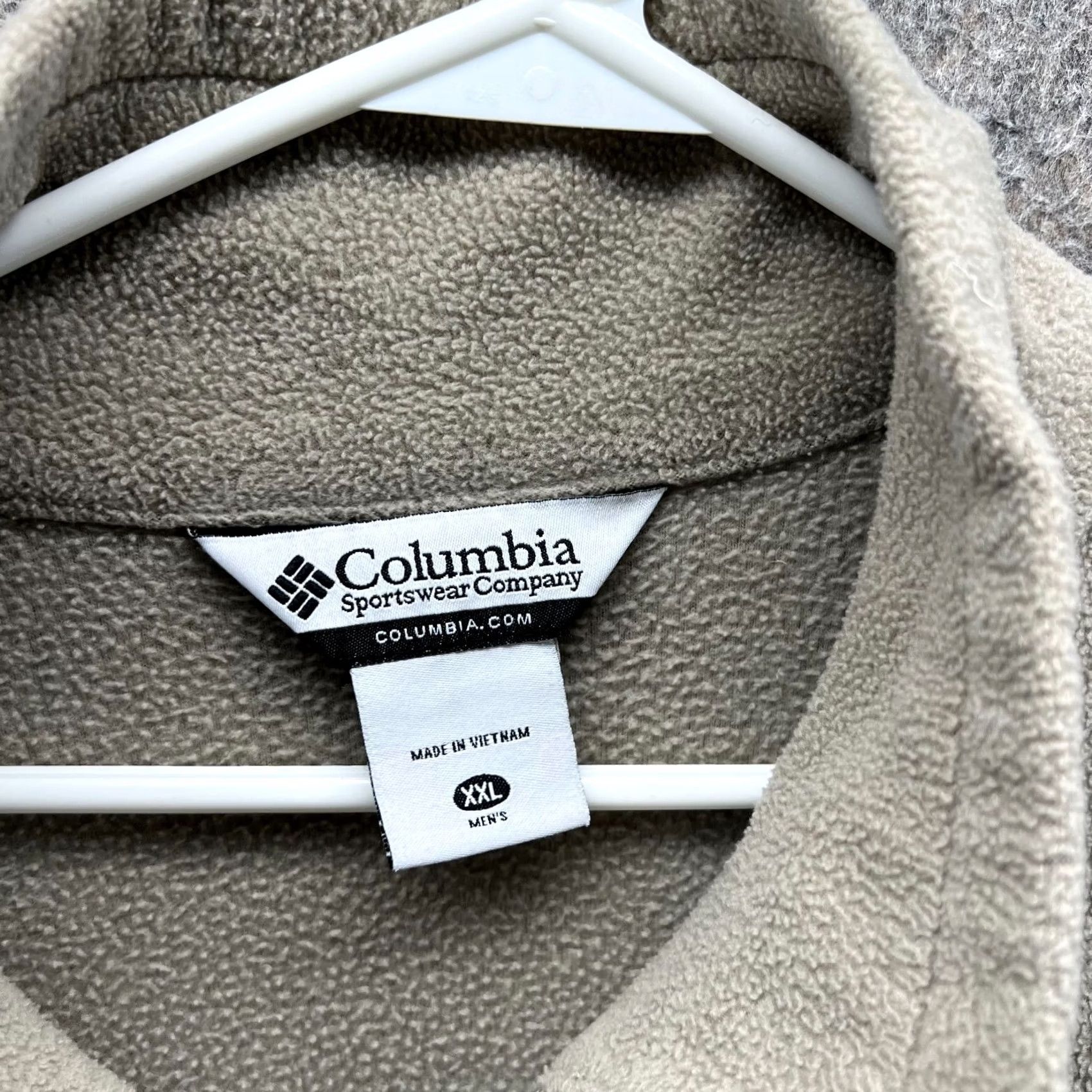Vintage VINTAGE Columbia Jacket Men XXL Khaki Full Zip Fleece Polyester Steens Mountain 2.0 Size US XXL / EU 58 / 5 - 7 Thumbnail
