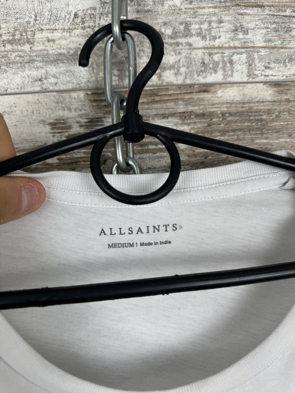 Allsaints Mens Vintage Allsaints LOOT SS CREW T-shirt logo tee Japan Size US M / EU 48-50 / 2 - 9 Thumbnail