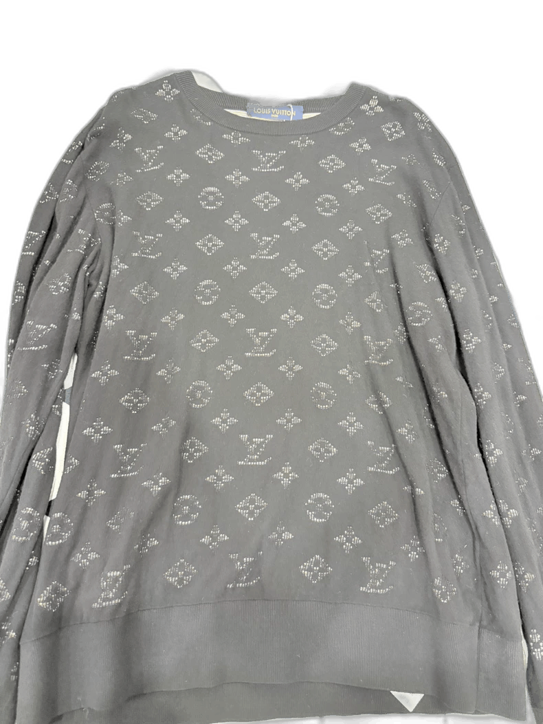 Louis Vuitton Louis Vuitton Gray Logo Sweatshirt XL - dmc Size XL / US 12-14 / IT 48-50 - 1 Thumbnail