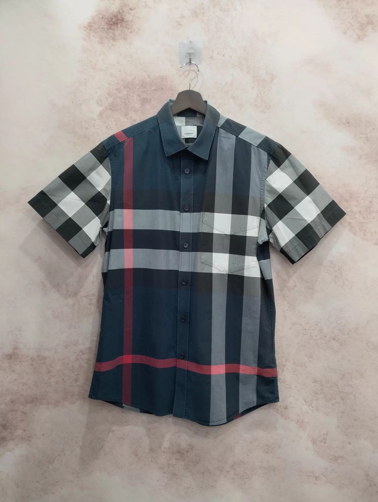 Burberry Burberry Check Short Sleeve Shirt M 95 New Size US M / EU 48-50 / 2 - 1 Thumbnail