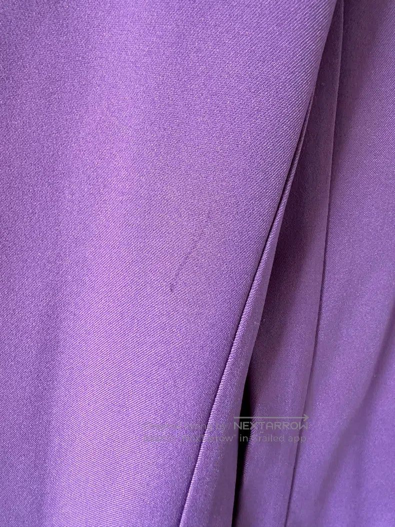 Fendi Fendi Purple Women's Versatile Casual Pants Size 28" / US 6 / IT 42 - 3 Thumbnail
