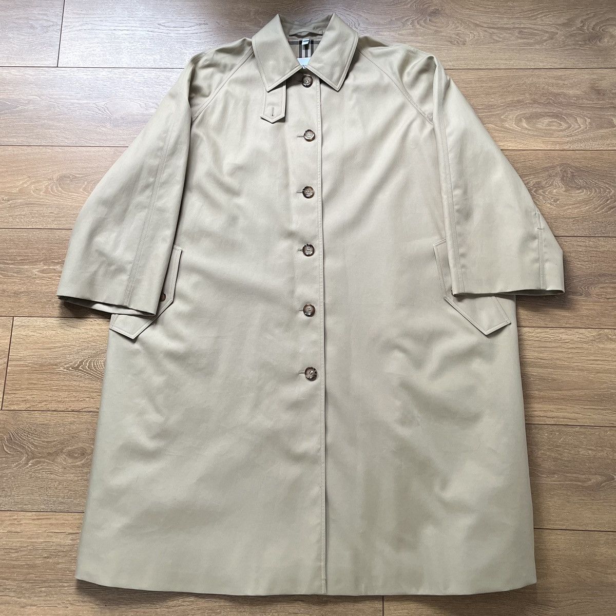 Burberry Burberry Honey Beige Car Coat Size 6 Oversize Size S / US 4 / IT 40 - 1 Thumbnail