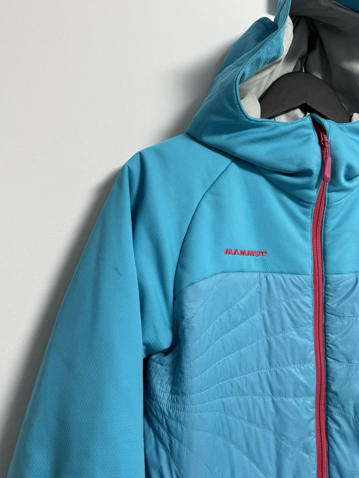 Mammut Mammut Hooded Jacket Womens Small Blue Quilted Ajungilak Size S / US 4 / IT 40 - 5 Thumbnail