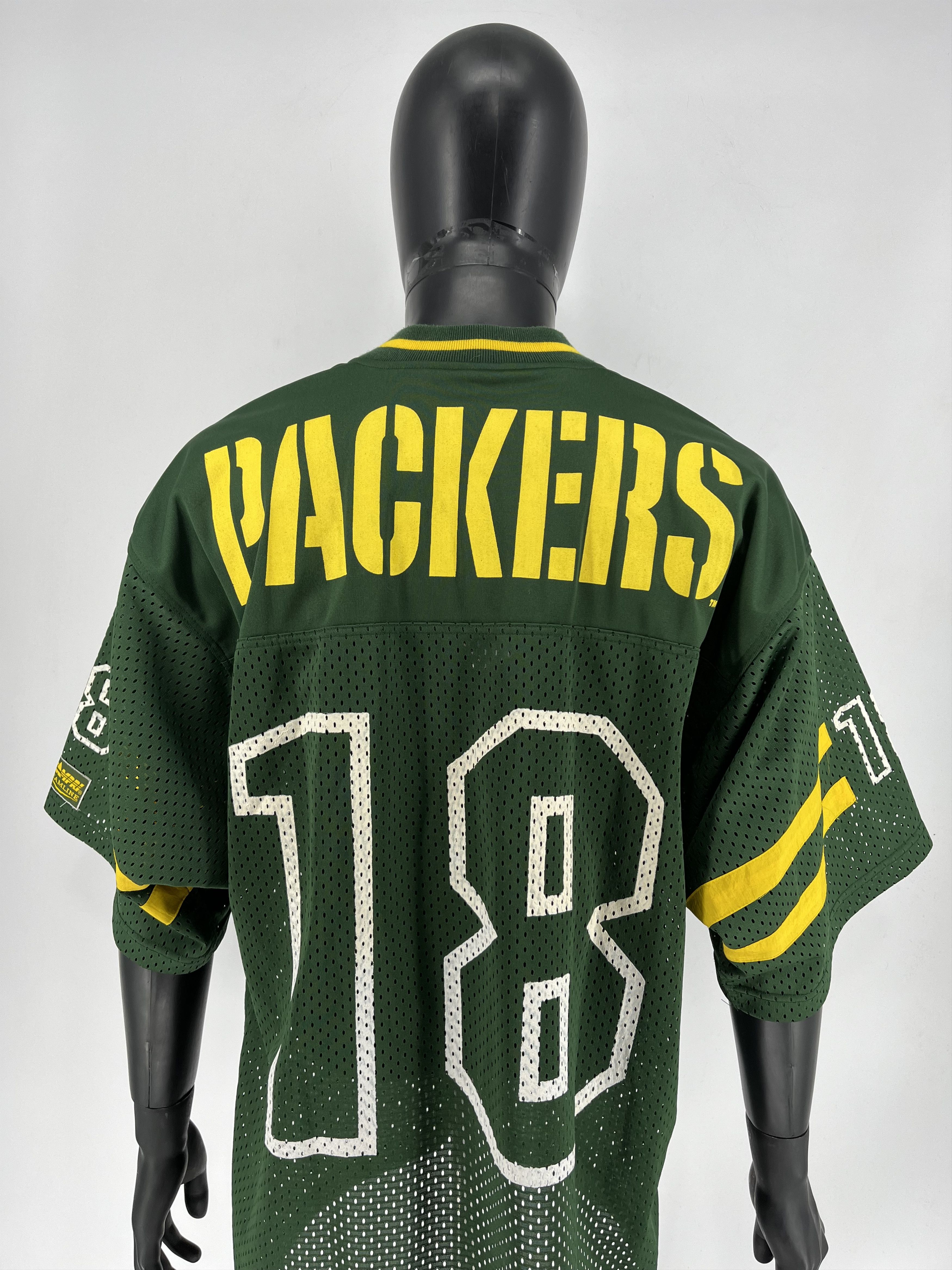 NFL 1991's GREEN BAY PACKERS CAMPRI TEAMLINE JERSEY L Size US L / EU 52-54 / 3 - 11 Thumbnail