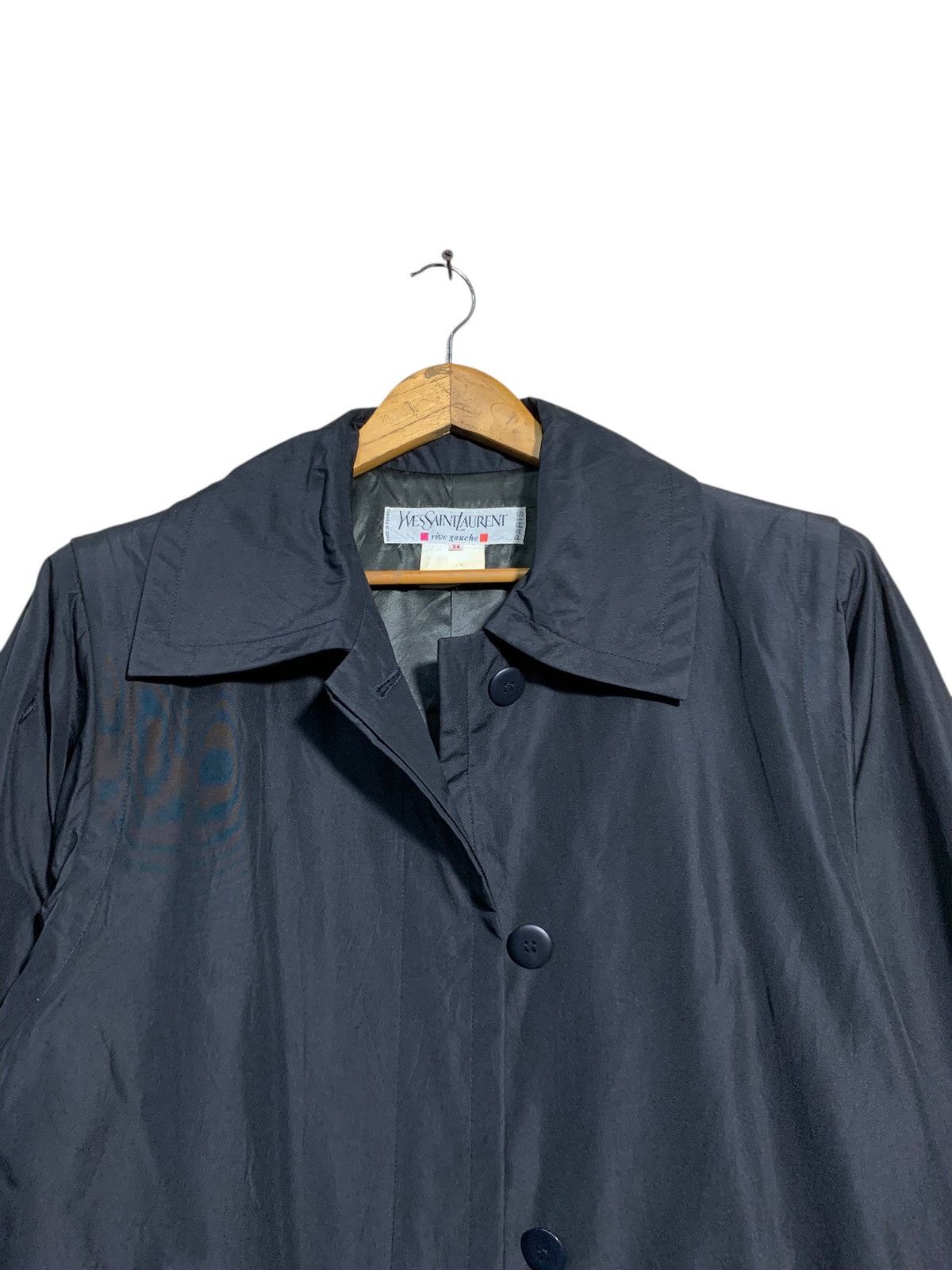 Tom Ford 🔥VTG YSL RIVE GAUCHE BY TOM FORD TRENCHCOATS Size M / US 6-8 / IT 42-44 - 4 Thumbnail