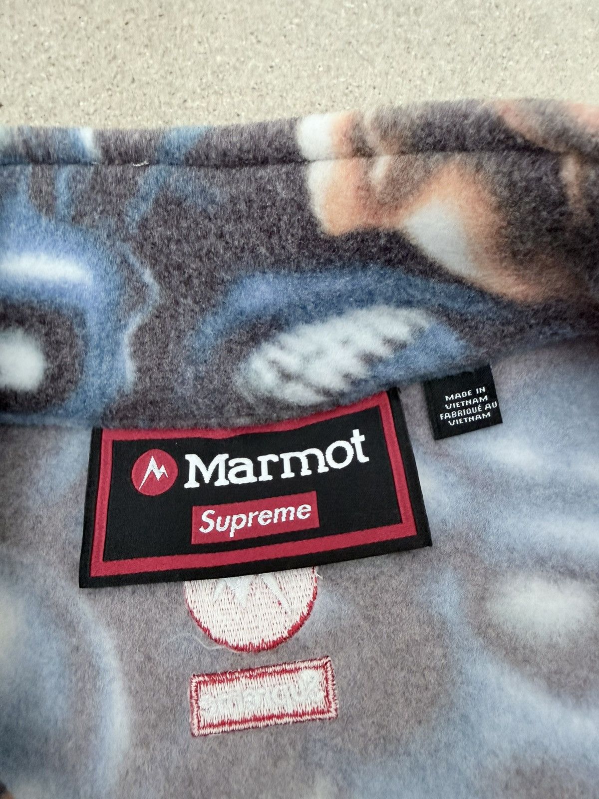 Supreme marmot fleece jacket fw25 Size US S / EU 44-46 / 1 - 6 Thumbnail