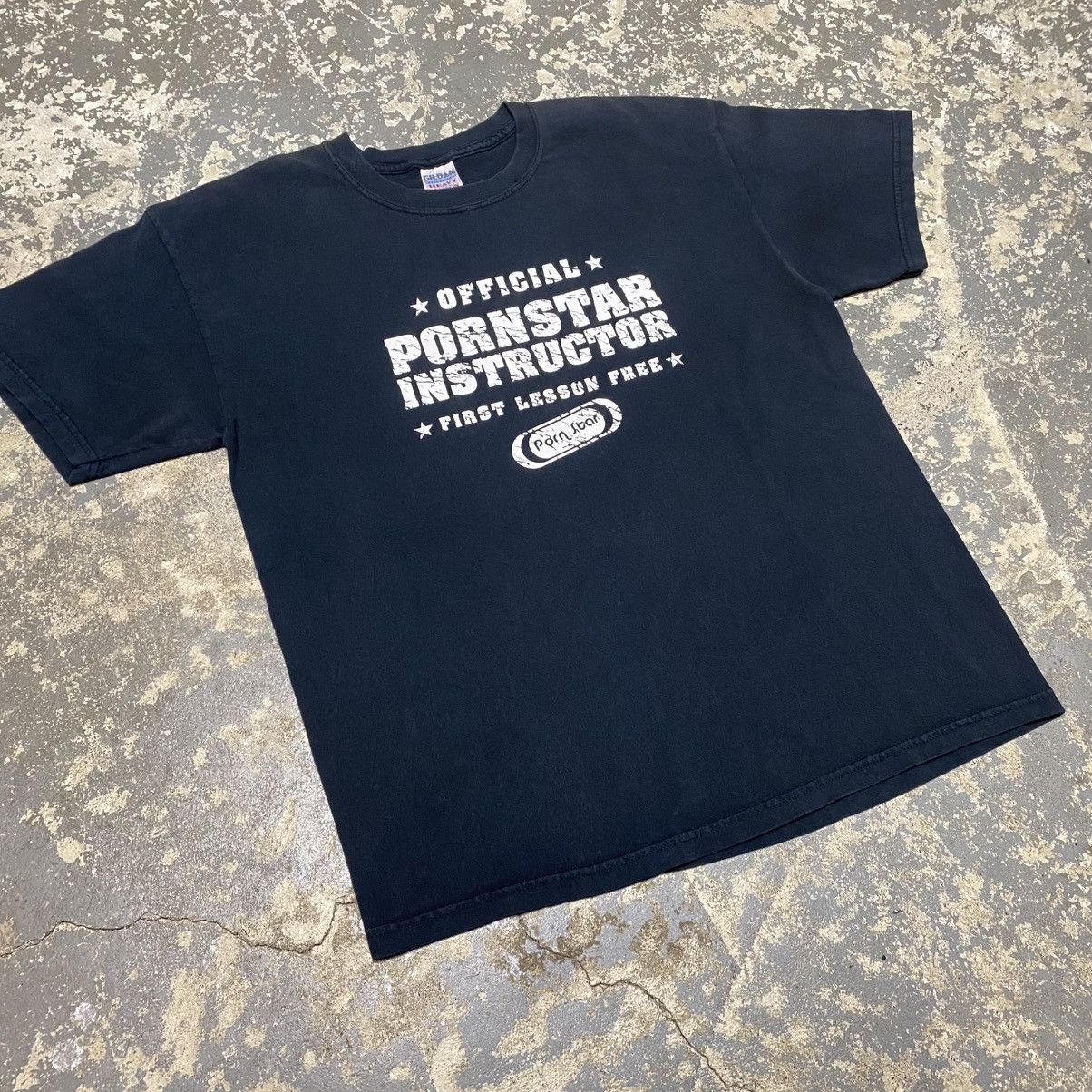 Japanese Brand × Vintage Vintage Official Porn Star Instructor First Lesson Free Shir Size US L / EU 52-54 / 3 - 8 Thumbnail