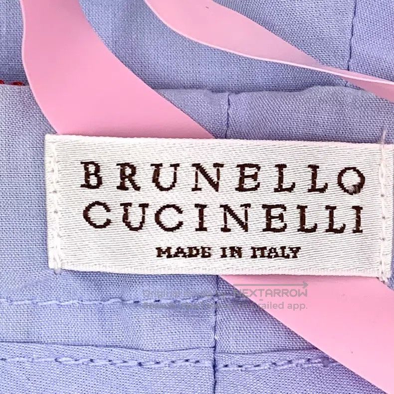 Brunello Cucinelli Brunello Cucinelli Cotton waist belt casual shorts with bl Size 25" / US 0 / IT 36 - 5 Thumbnail