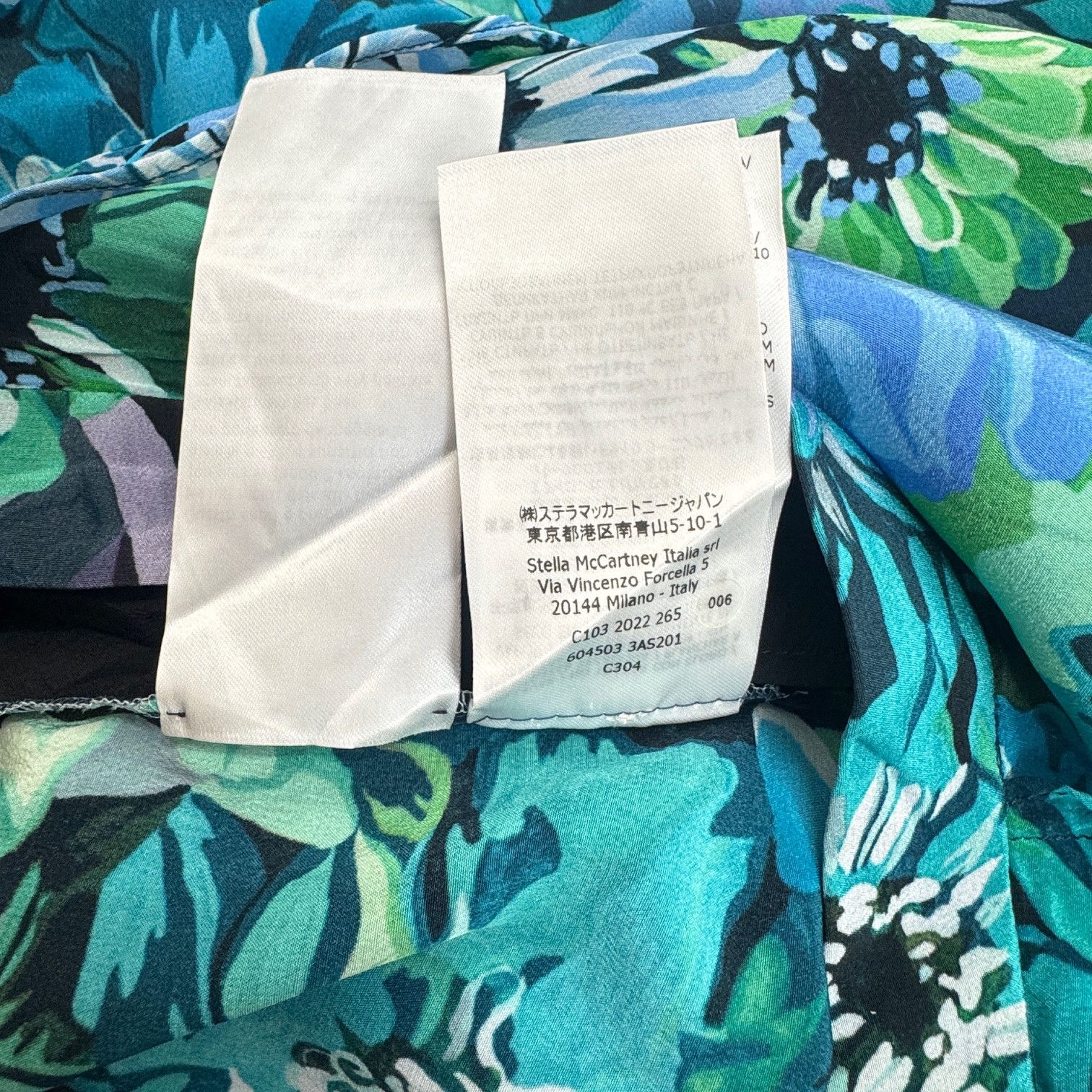 Stella McCartney STELLA MCCARTNEY Floral-Print Silk Midi Skirt Size 28" / US 6 / IT 42 - 9 Thumbnail
