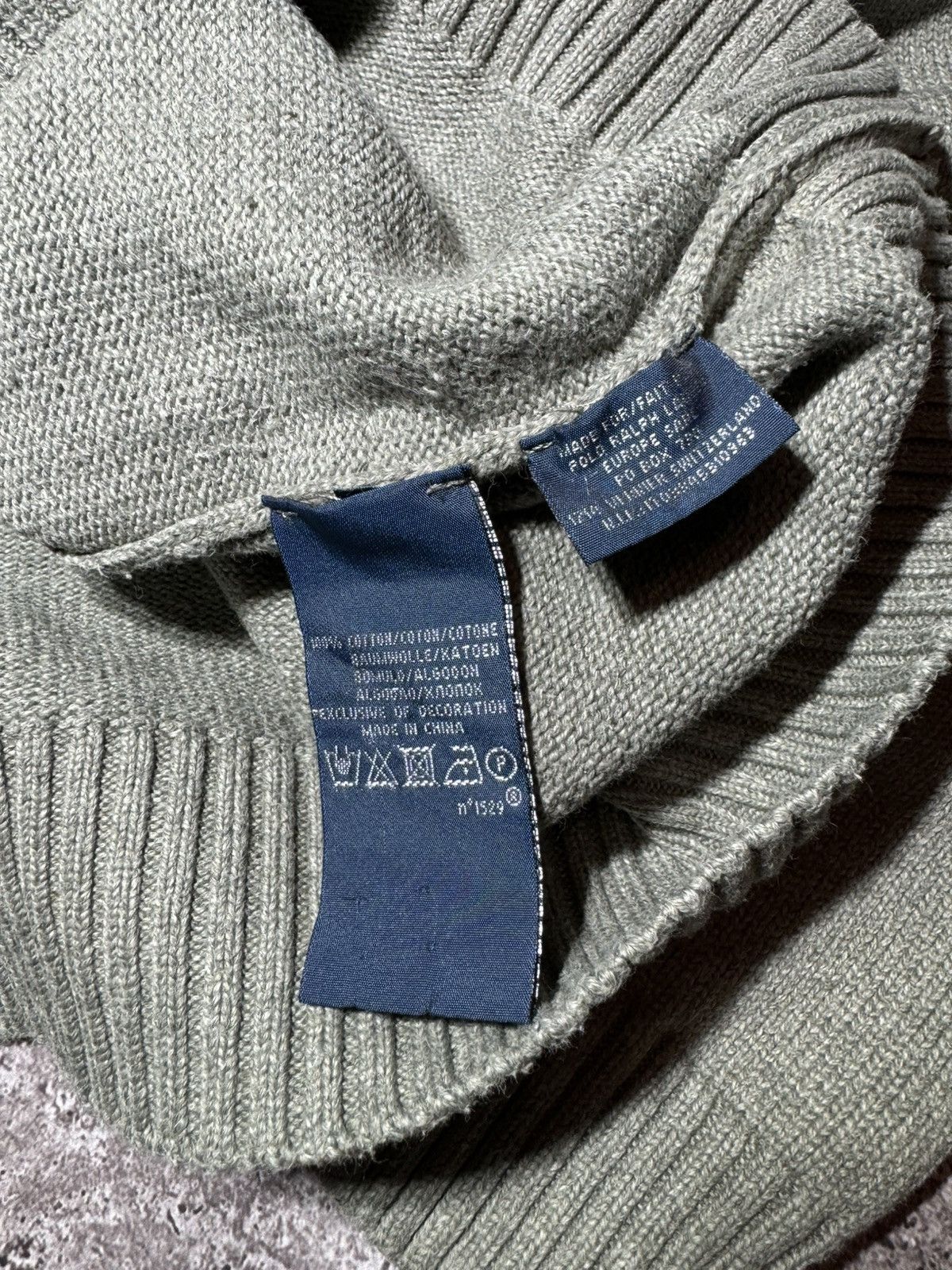 Polo Ralph Lauren × Vintage Polo Ralph Lauren Vintage Knitted Cotton Sweater 90s Size US XL / EU 56 / 4 - 9 Thumbnail