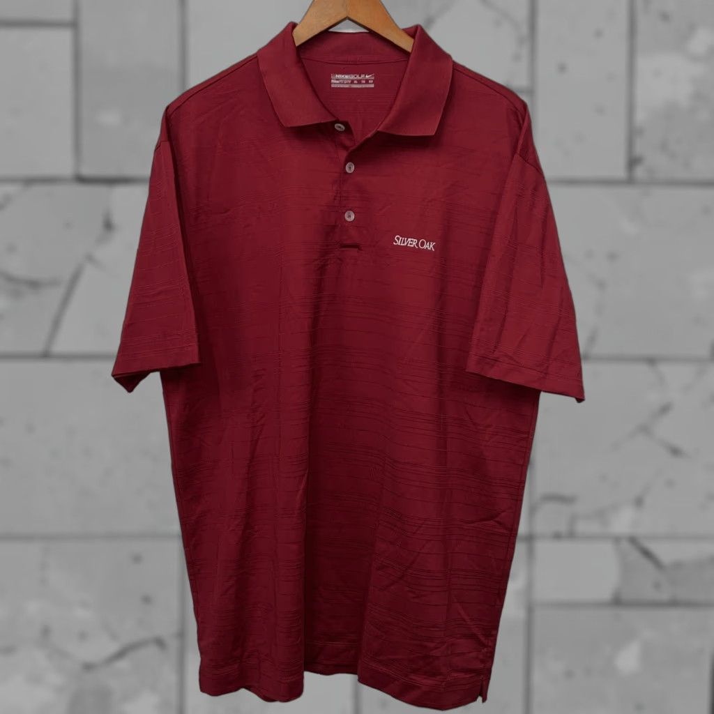 Nike Nike Golf Polo Shirt Mens XL Red Size US XL / EU 56 / 4 - 1 Thumbnail