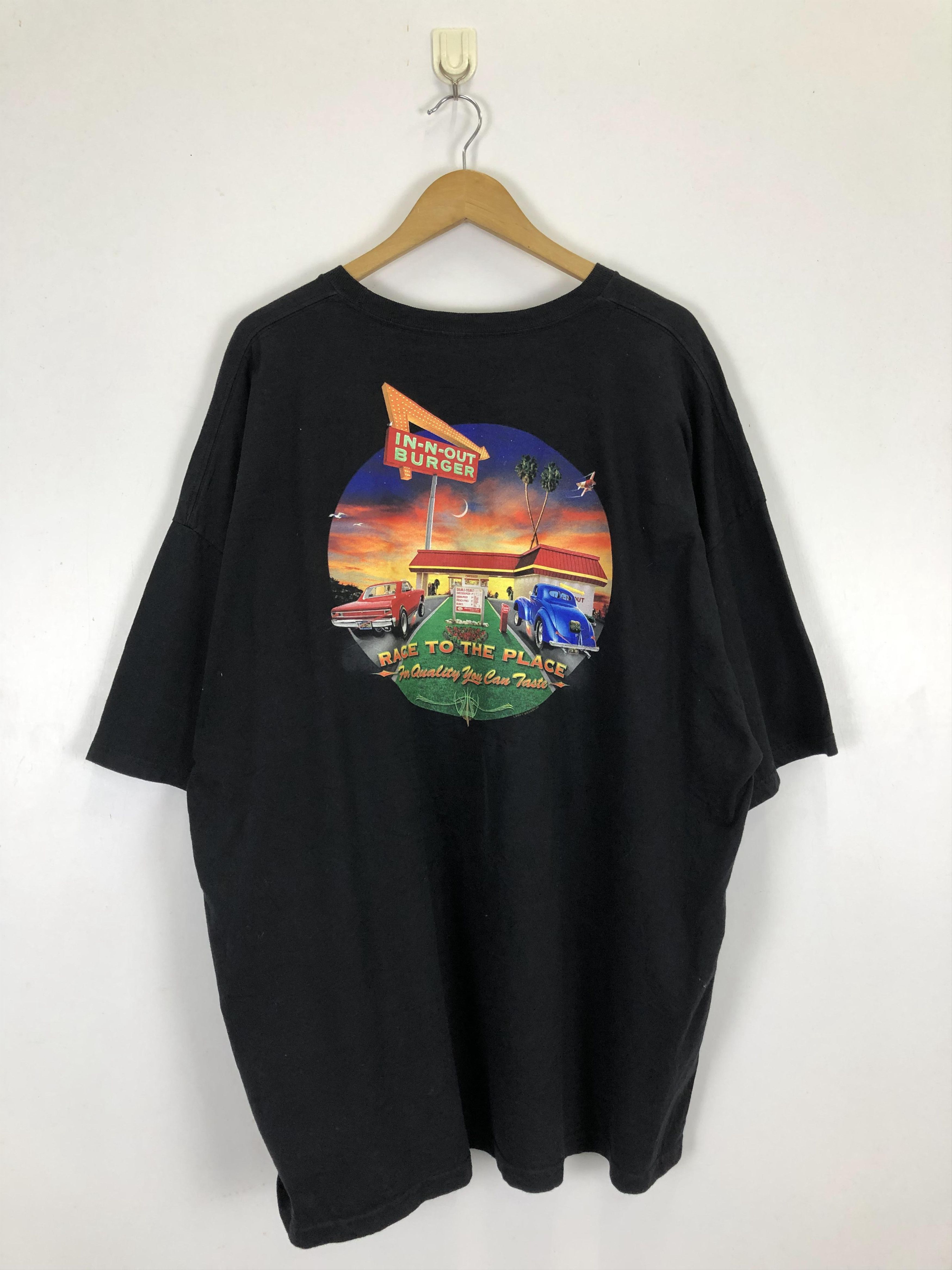 Vintage Vintage In N Out Burger Crewneck Short Sleeve Shirt TA0355 Size US XXL / EU 58 / 5 - 1 Thumbnail