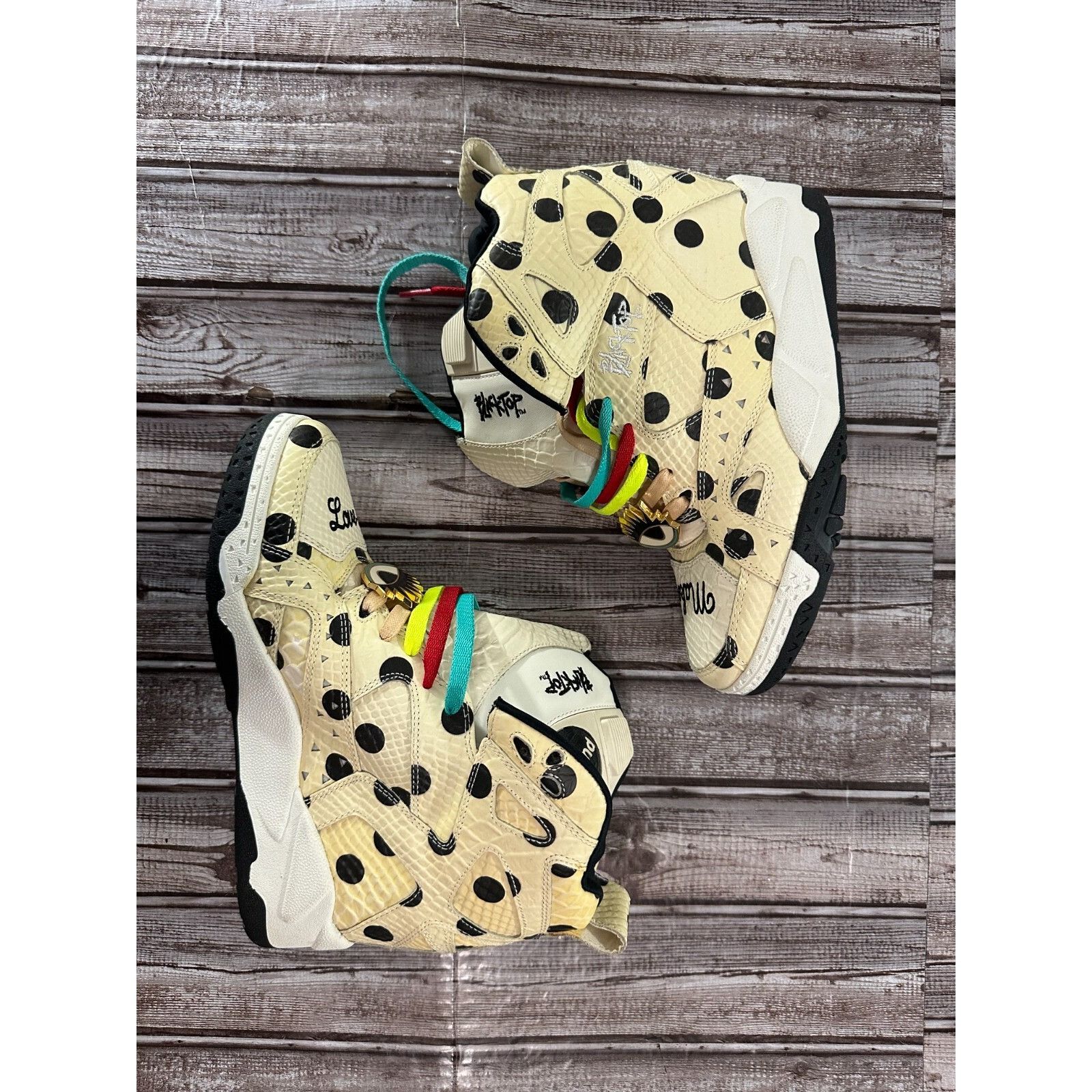 Reebok Melody Ehsani x Reebok Blacktop Pump Wedge Polka Dot Size 9 Size US 9 / IT 39 - 1 Thumbnail