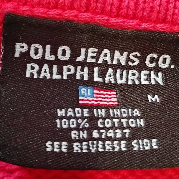 Polo Ralph Lauren Vintage Polo Jeans Ralph Lauren Hoodie Sweater Sweatshirt Size M / US 6-8 / IT 42-44 - 3 Thumbnail