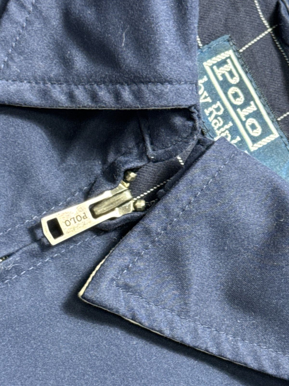 Polo Ralph Lauren Polo Ralph Lauren Vintage 90s Bomber Light Jacket Y2K Navy Size US XL / EU 56 / 4 - 7 Thumbnail