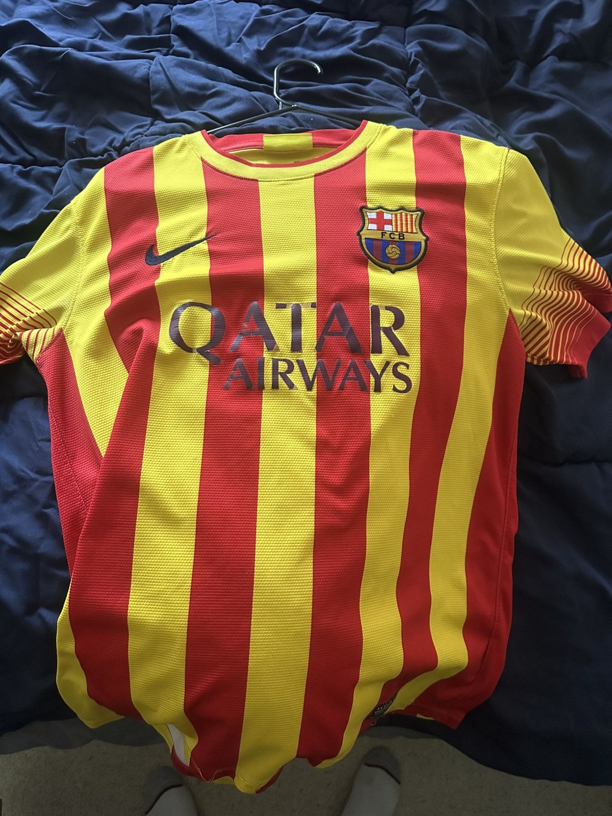 Nike × Vintage 2013-2014 FC Barcelona Away Jersey Size US M / EU 48-50 / 2 - 1 Thumbnail