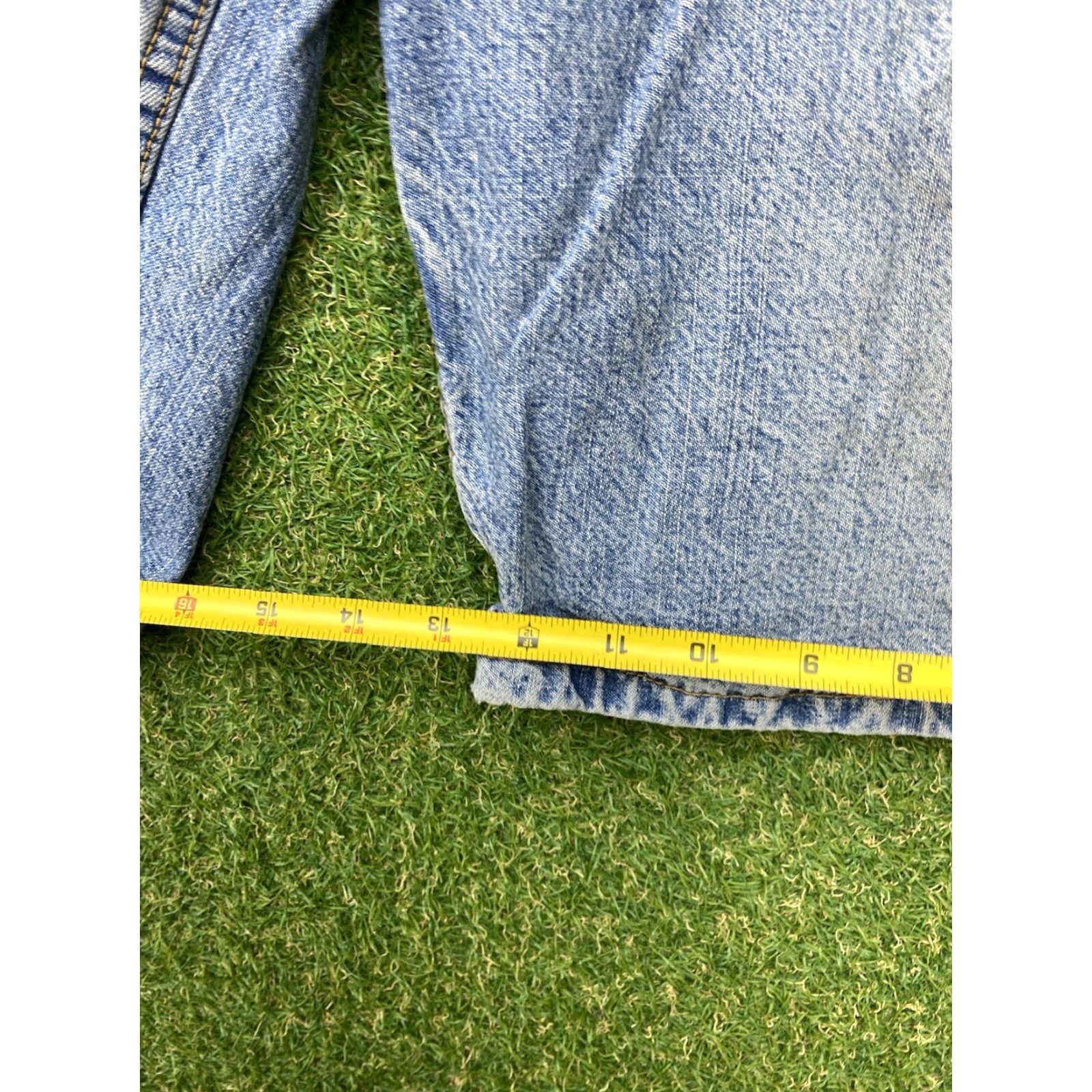 Levi's VINTAGE Levi's 569 Jean Shorts Mens 38 Workwear Denim Relaxed Fit Wide Leg Bermuda Casual 90s Grunge Skate Cyberpunk 2000s Size US 38 / EU 54 - 5 Thumbnail