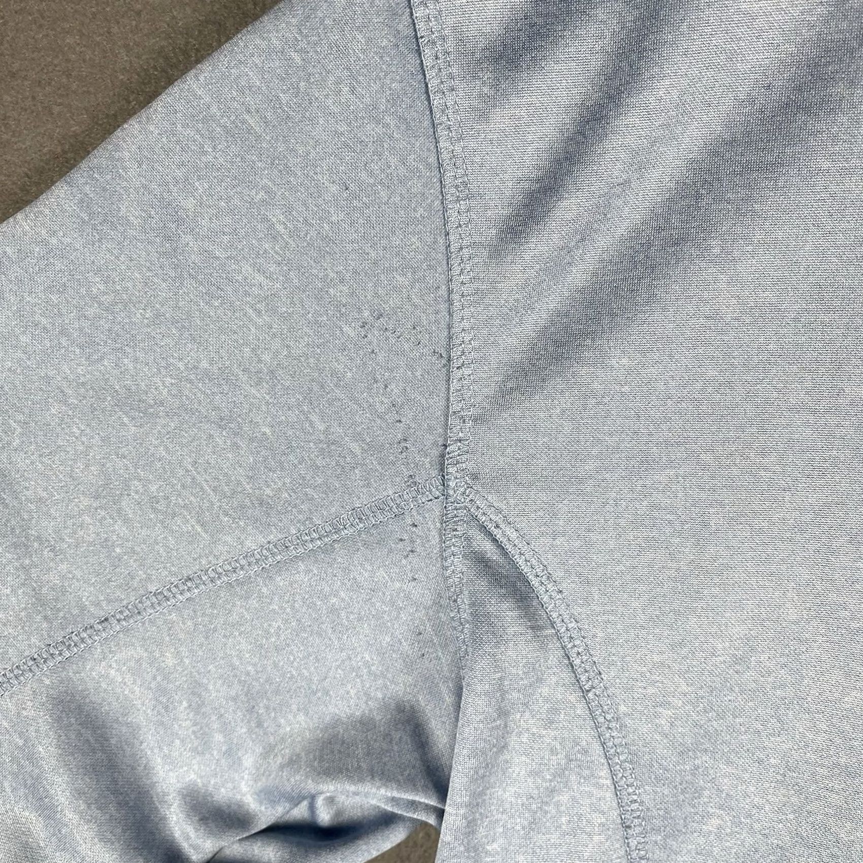 Vintage Knights Apparel University North Carolina Tar Heels 1/4 Zip Pullover Men's Medium Carolina Blue & Navy Blue Size US M / EU 48-50 / 2 - 6 Thumbnail