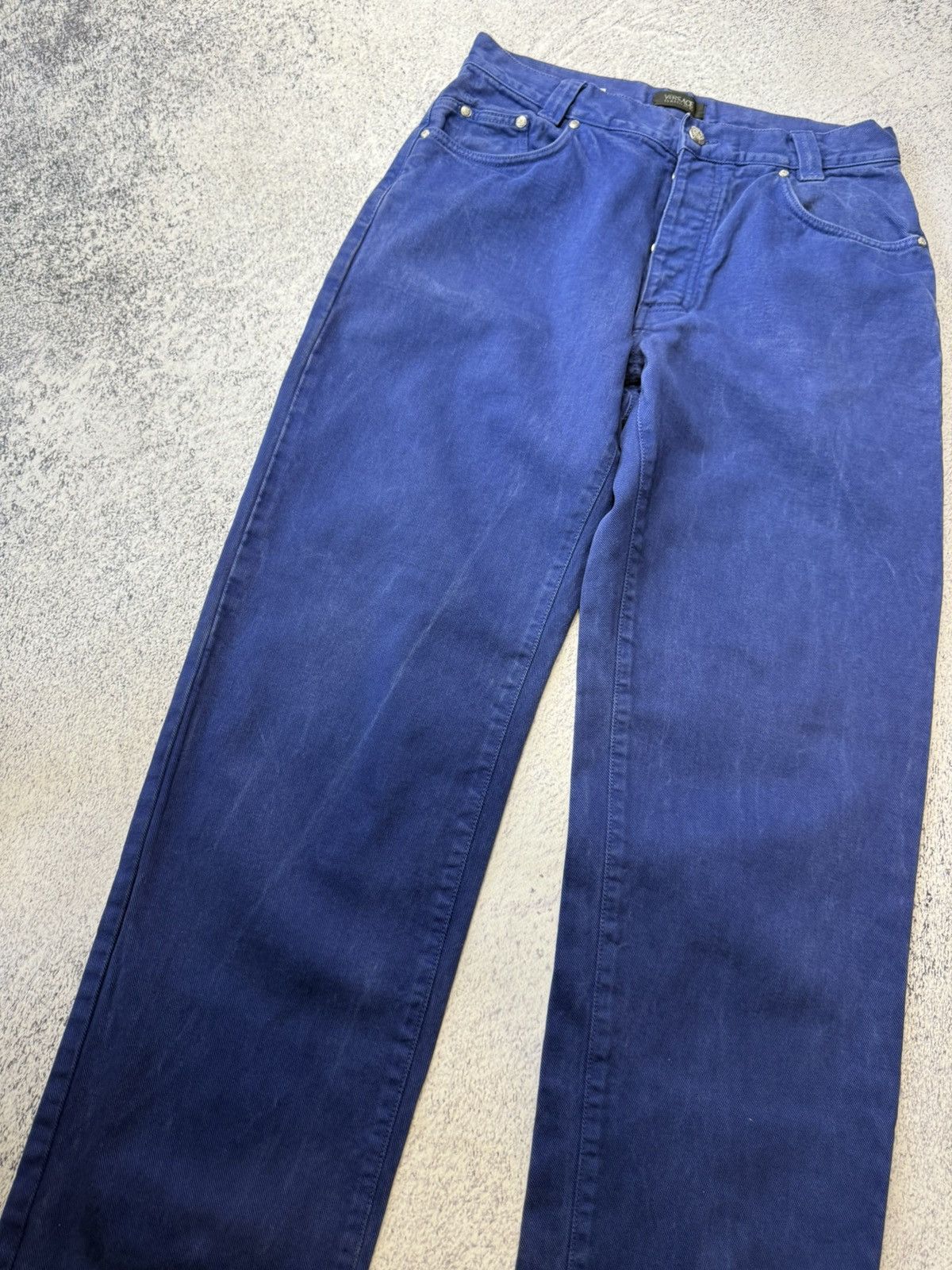Versace Vintage Versace Classic Denim Pants Y2K Size US 32 / EU 48 - 22 Thumbnail