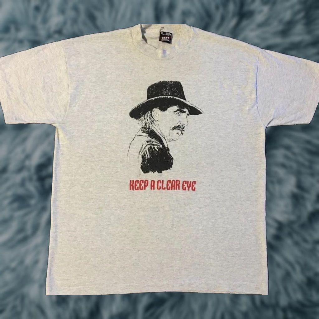 Vintage Vtg 90s Gettysburg Movie Keep A Clear Eye Faded Shirt XL Civil War Army Grunge Nike? Size US XL / EU 56 / 4 - 1 Thumbnail