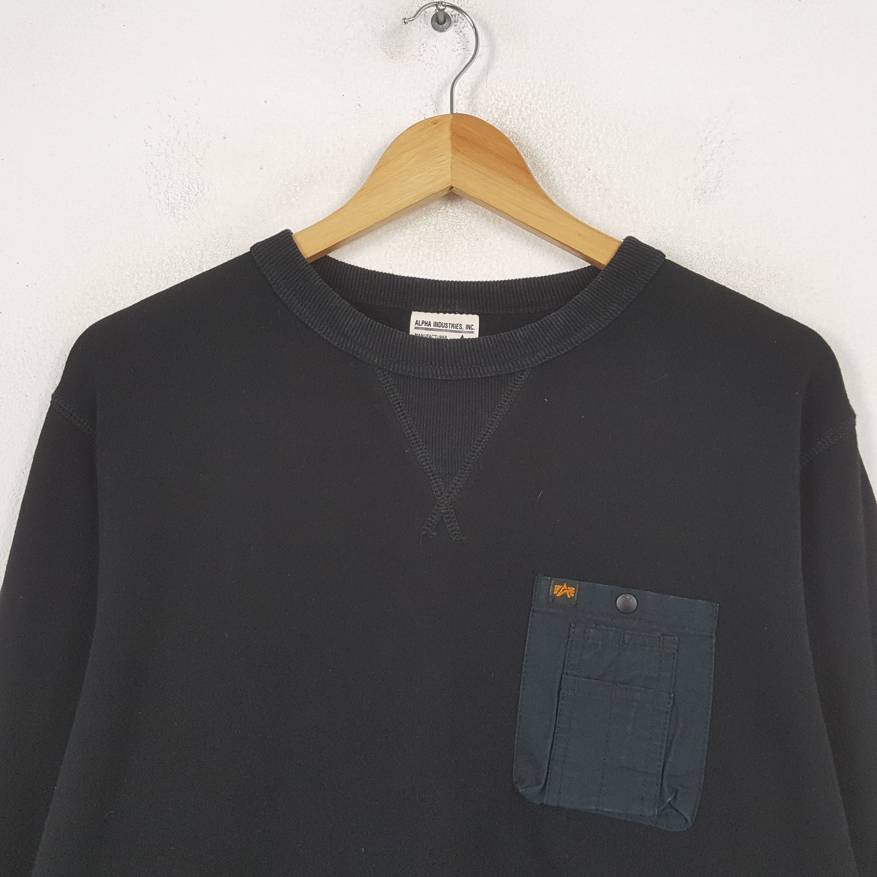 Alpha Industries × Japanese Brand × Vintage Vintage ALPHA INDUSTRIES x Kapital Custom Sweatshirt C289N16 Size US M / EU 48-50 / 2 - 4 Thumbnail