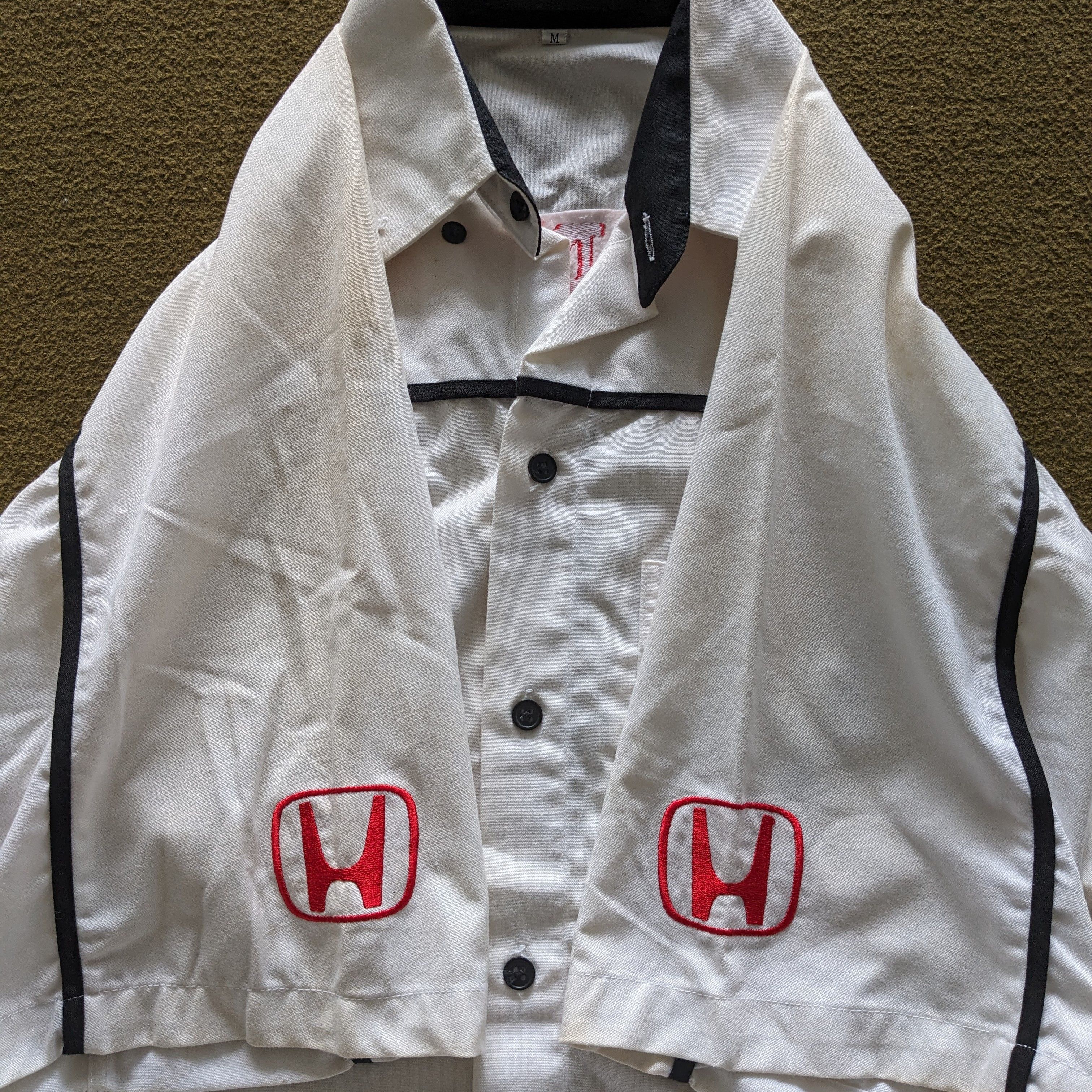 Vintage Vintage HONDA Motorsports Racing Shirts Size US M / EU 48-50 / 2 - 5 Thumbnail