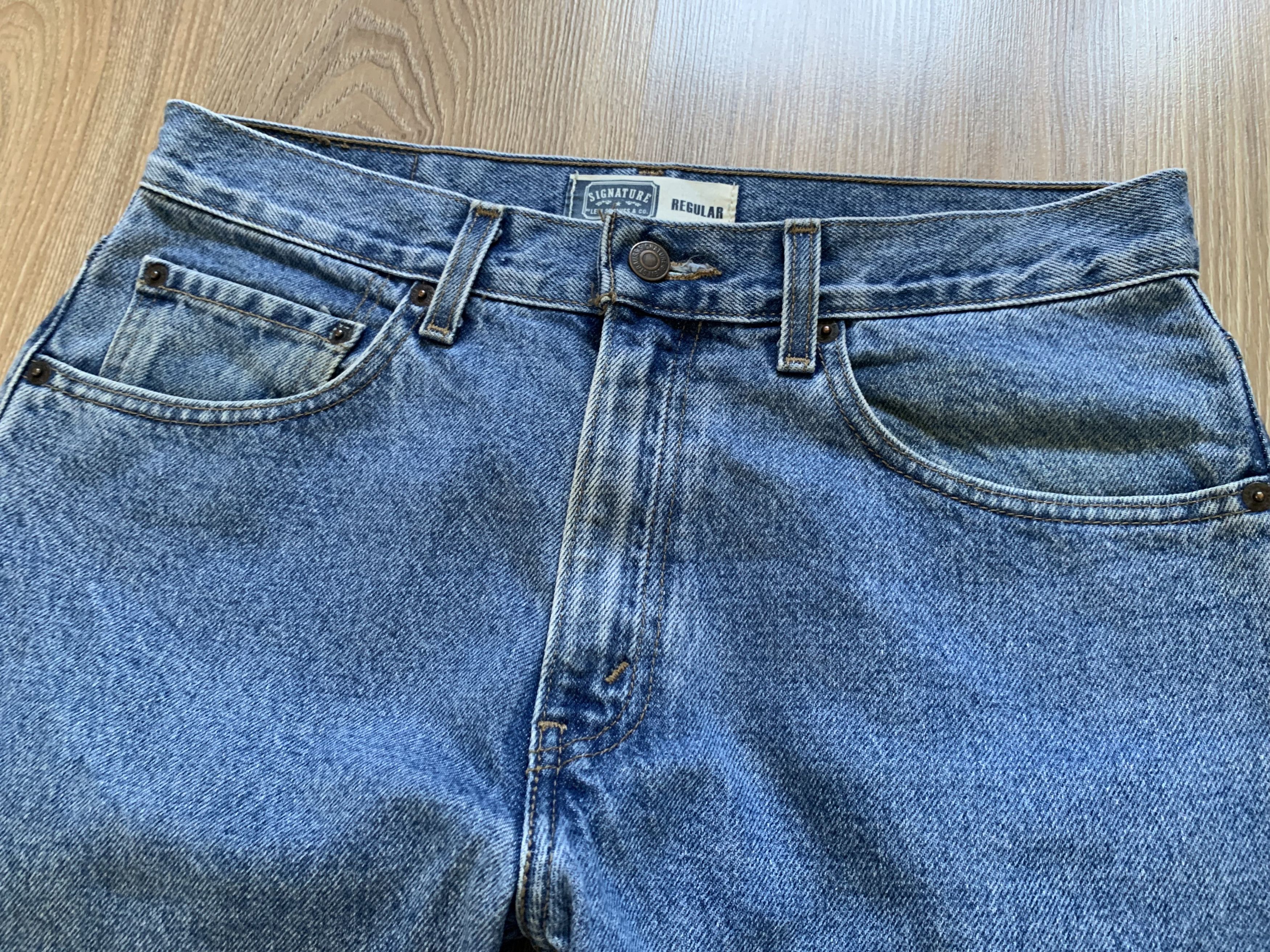 Levi's Vintage Clothing Rare Levi's Sugnature Vintage Light Blue Jeans Size US 32 / EU 48 - 4 Thumbnail